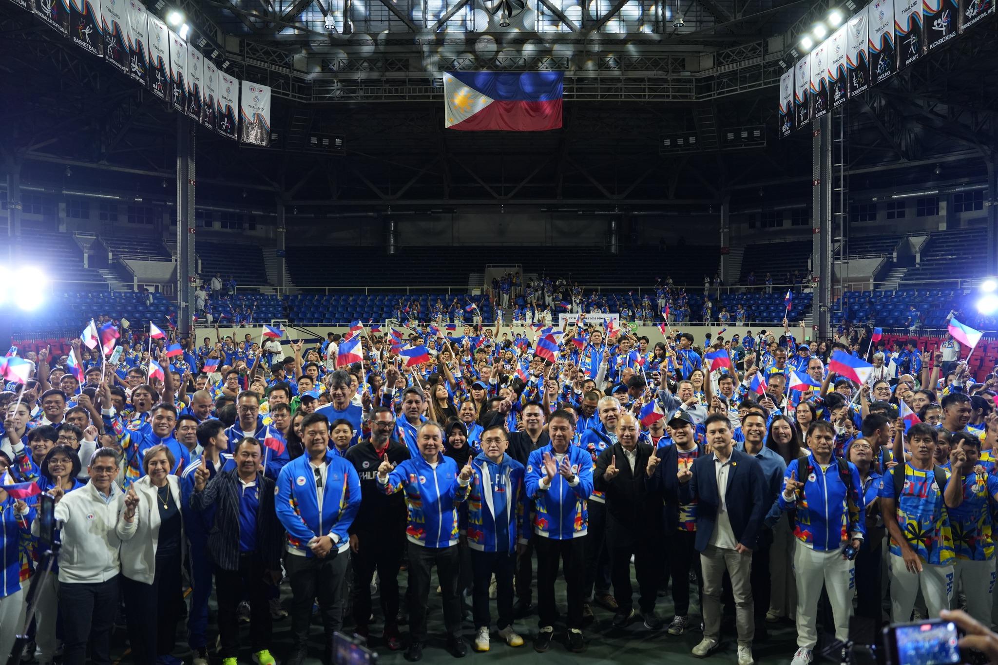 Filipino athletes out for glory in record-high delegation to 2025 SEA Games in Thailand