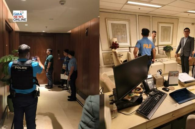 Taguig City Police station conducts service of warrant of arrest against former Ako Bicol Party-list Rep. Zaldy Co in his condo in Taguig City on Saturday, November 22, 2025. Jun Veneracion/GMA Integrated News