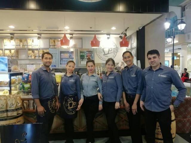 Aries Galang was an all-around barista in this coffee shop in the UAE before becoming an OFW teacher. Courtesy: Aries Galang