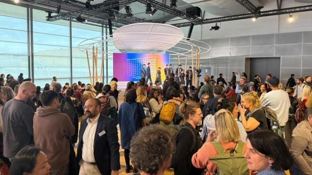 The Philippine Pavilion featured a large stage where panel talks and cultural presentations took place almost every hour. The National Book Development Board highlighted the power of Filipino stories as told by authors, journalists, and performers such as the Philippine Madrigal Singers (pictured above) from different genres. ANDY PE&Atilde;AFUERTE III 