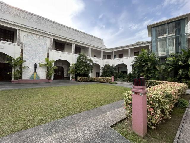 There is a small garden you can visit. Photo: Nika Roque/GMA Integrated News