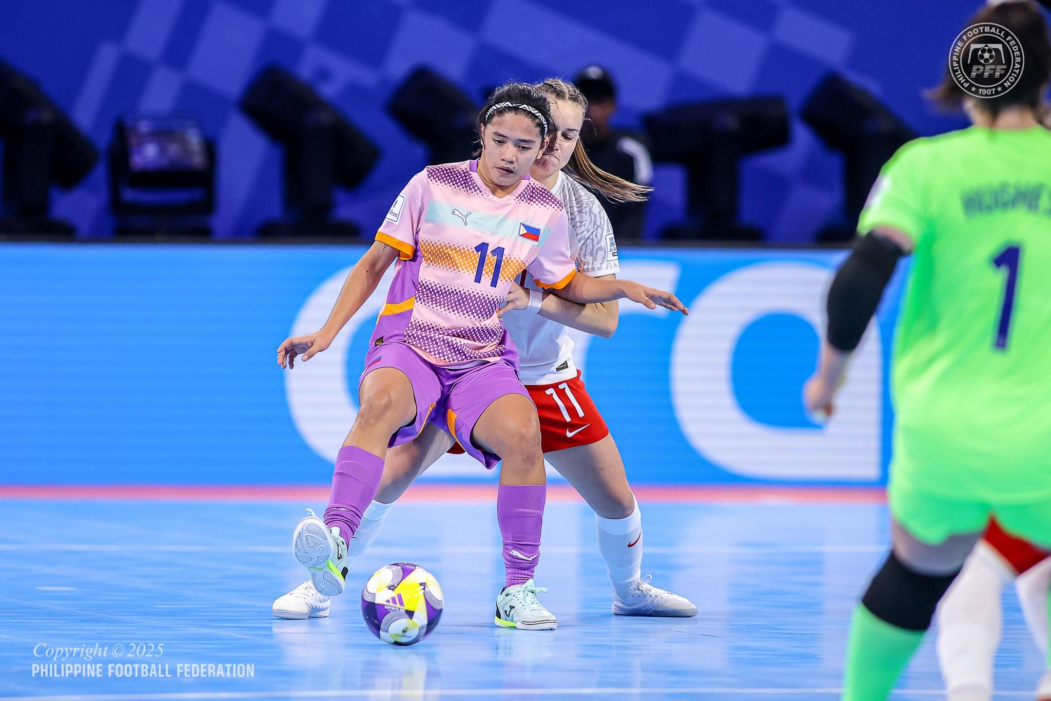 Filipina5 bid goodbye to FIFA Futsal World Cup, Isabella Bandoja delivers farewell goal