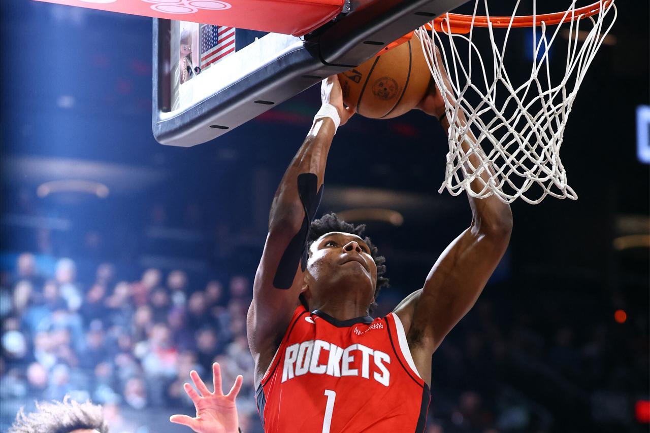 NBA: Amen Thompson of the Houston Rockets