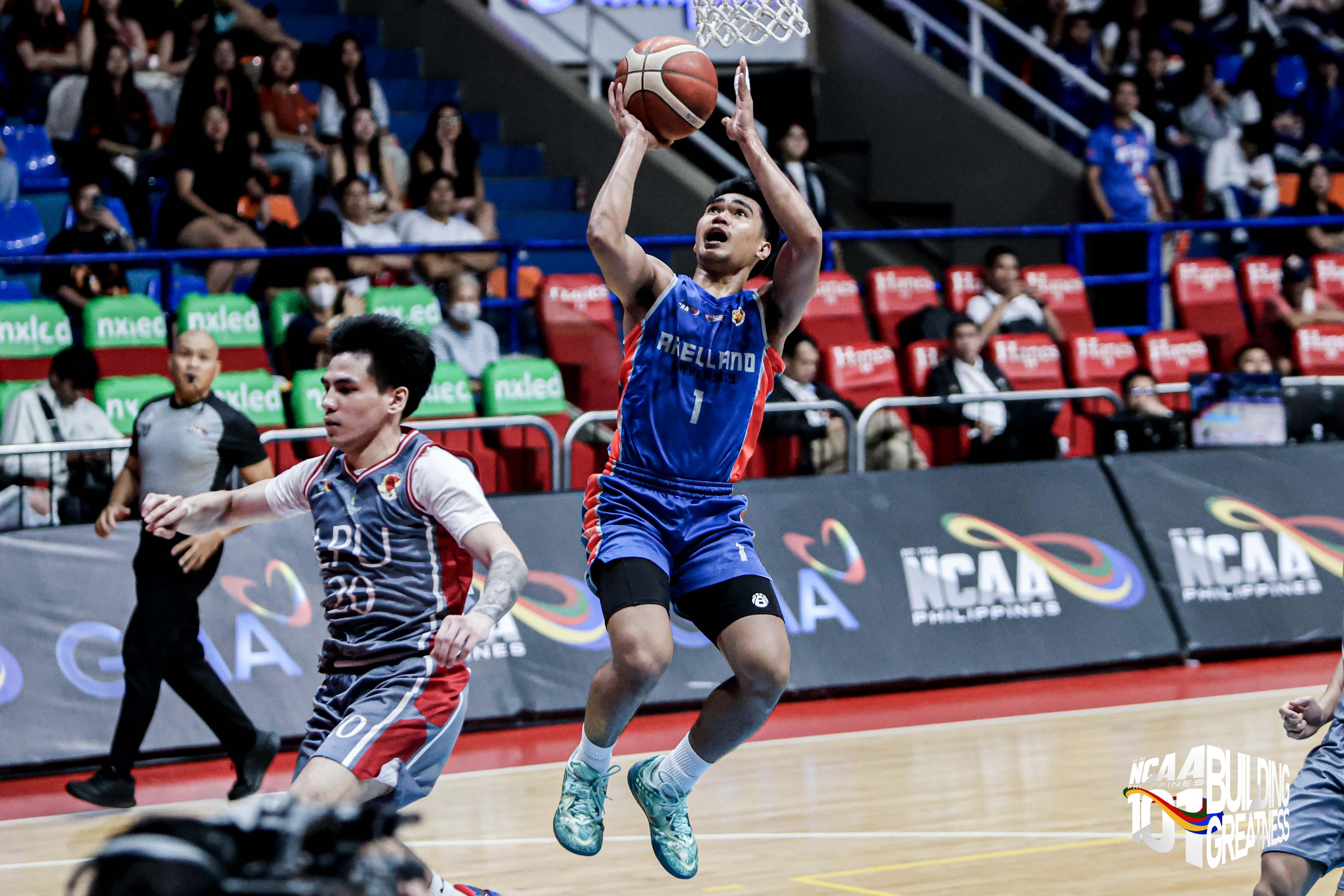 NCAA: T-Mc Ongotan sizzles with double-double in Arellano rout of LPU