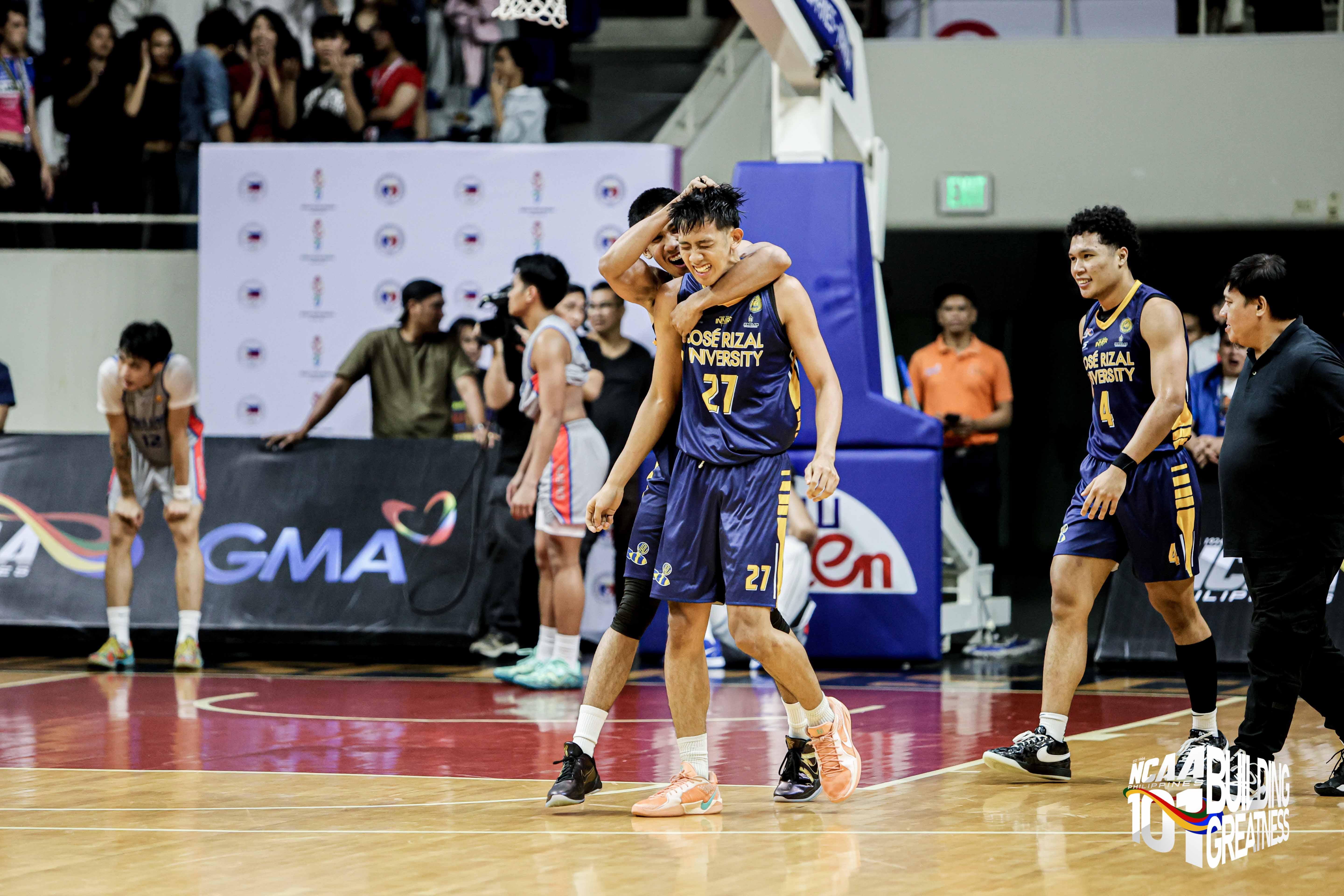 NCAA: Ivan Panapanaan buzzer-beater hands JRU win in escape of Arellano