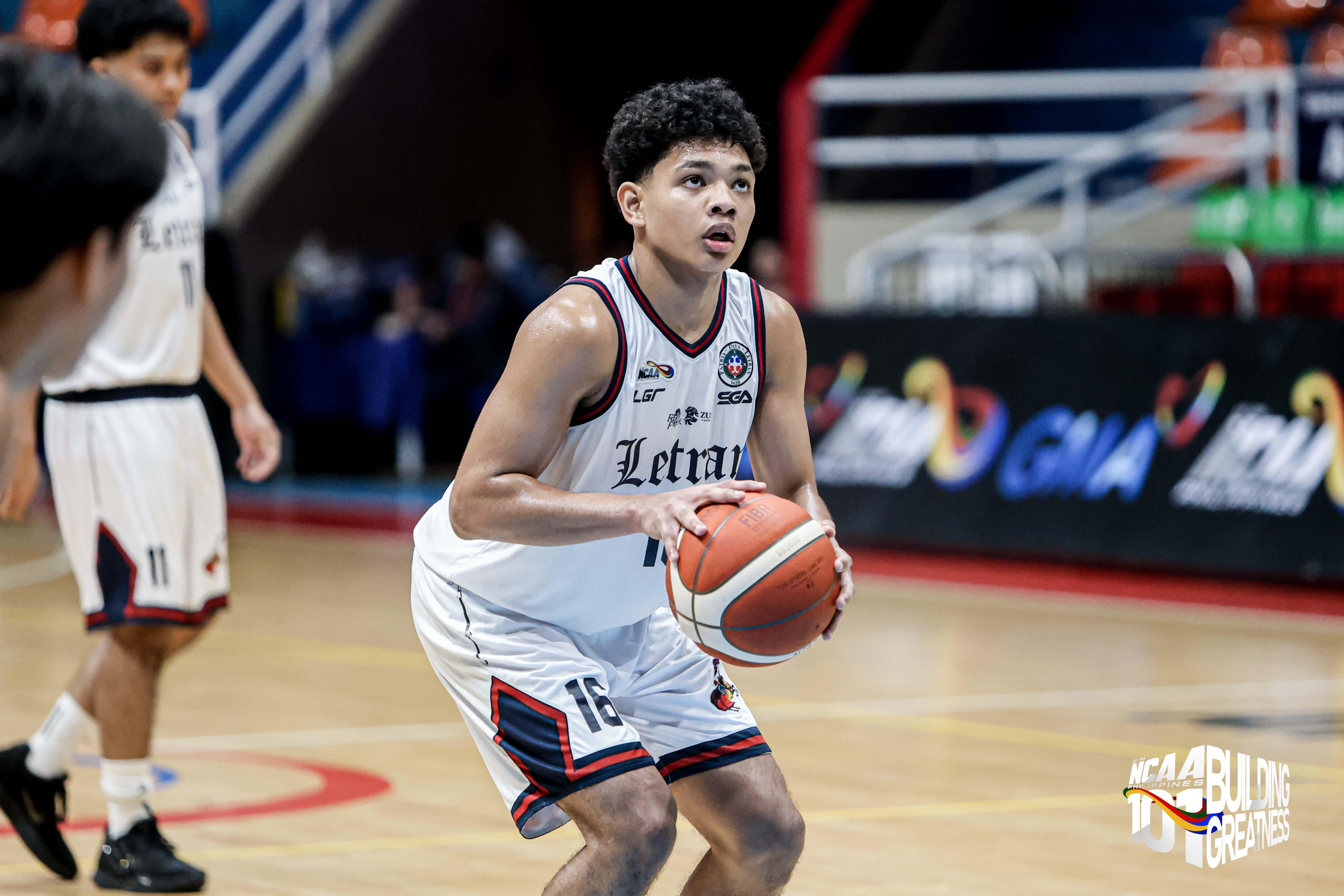 Nathan Egea Letran Squires NCAA Season 101