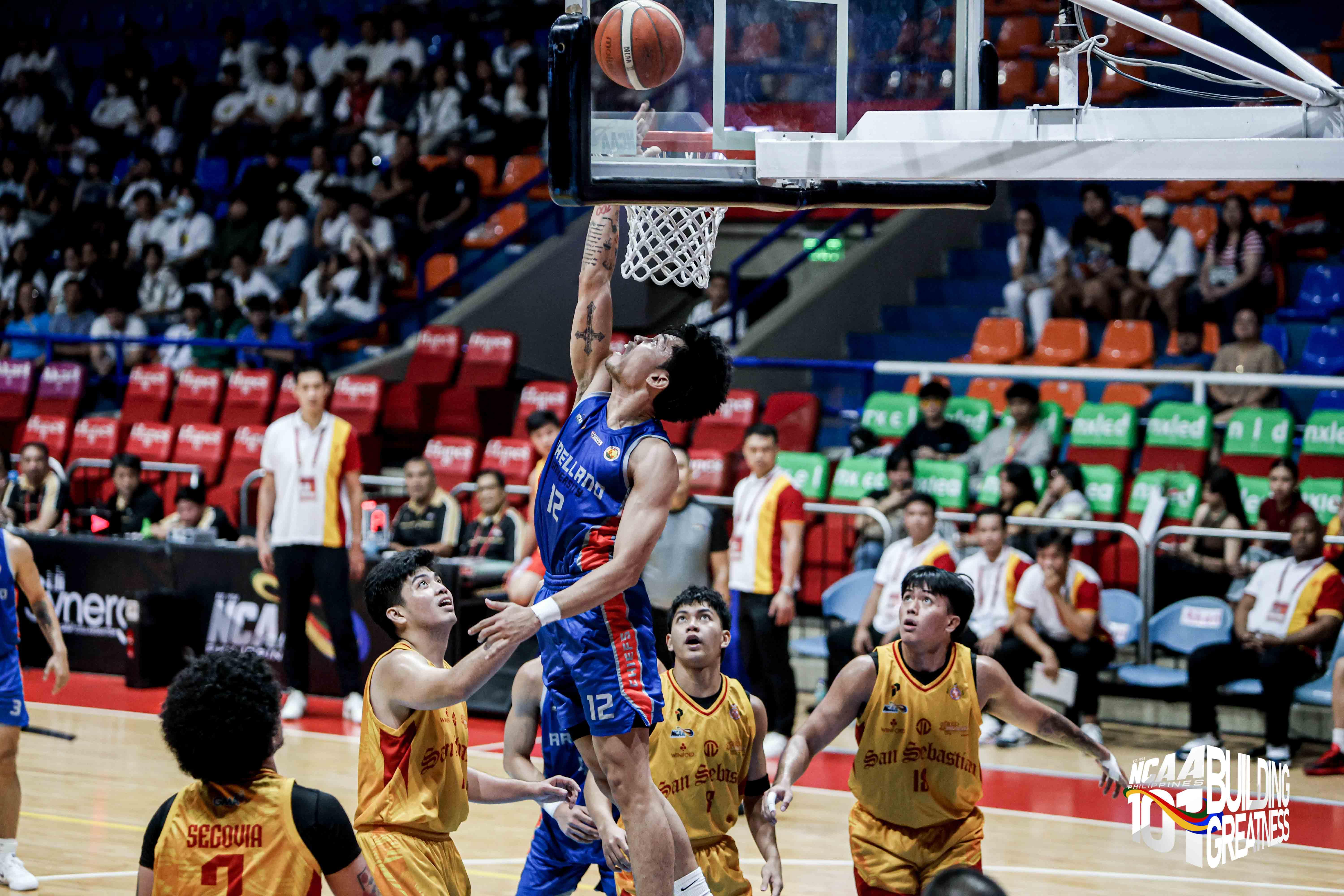 NCAA: Arellano holds off streaking San Sebastian behind Renzo Abiera, T-Mc Ongotan