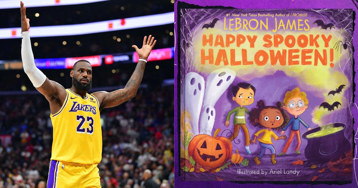 LeBron James celebrates favorite season with Halloween kids' book