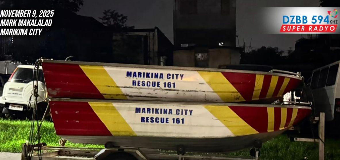 Marikina City Rescue 161 boats ready for Uwan