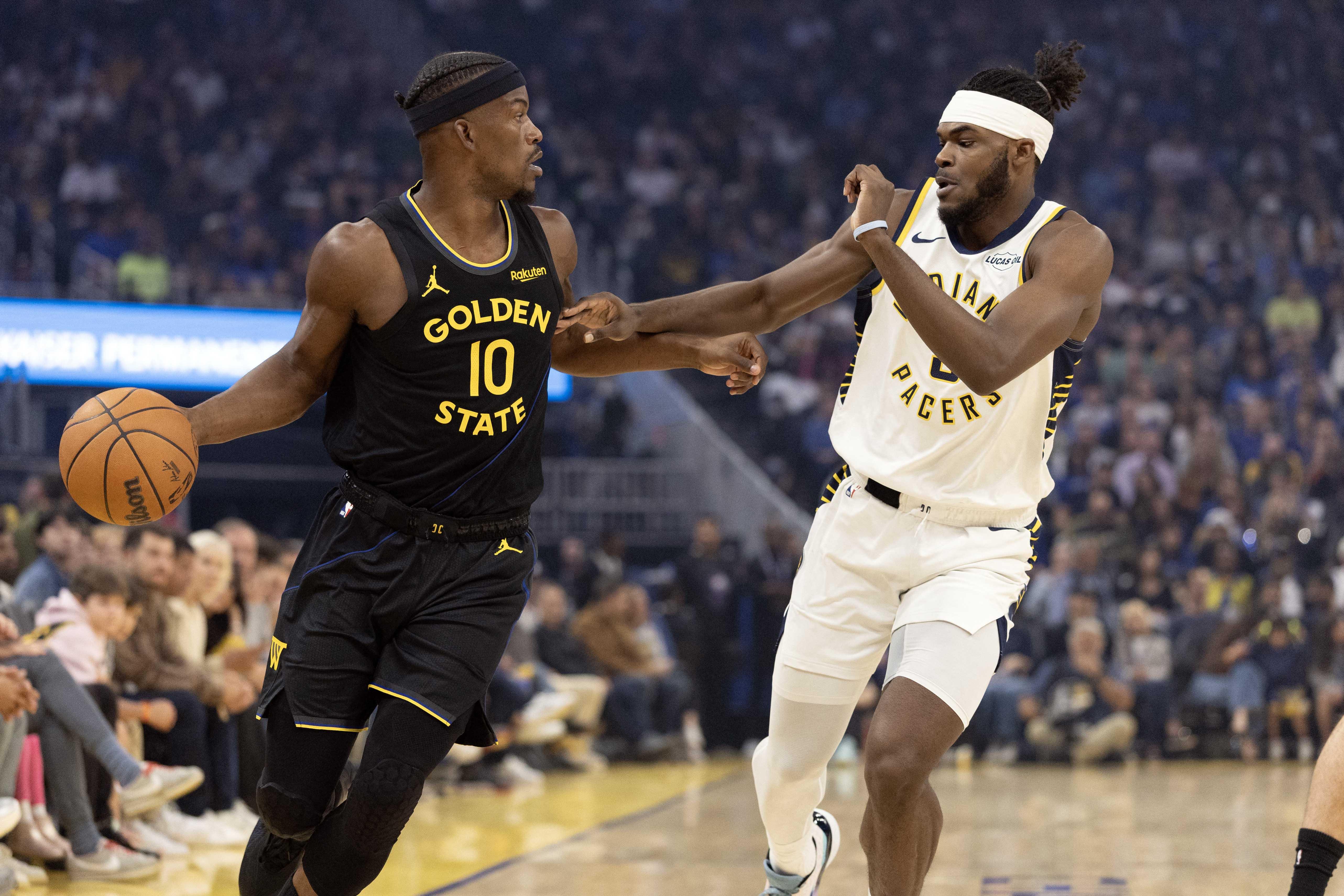 NBA: Jimmy Butler III, Al Horford spur Warriors in late rout of Pacers