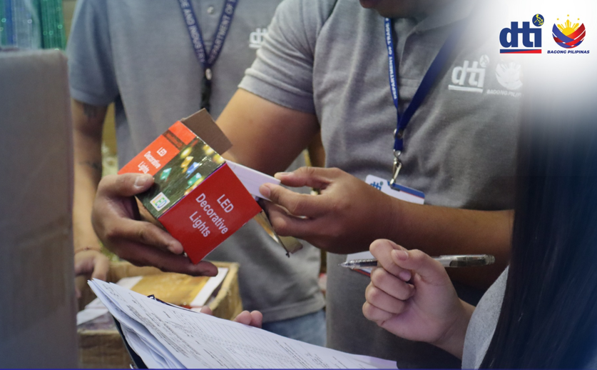 DTI seizes over P200K worth of non-compliant Christmas lights in Divisoria