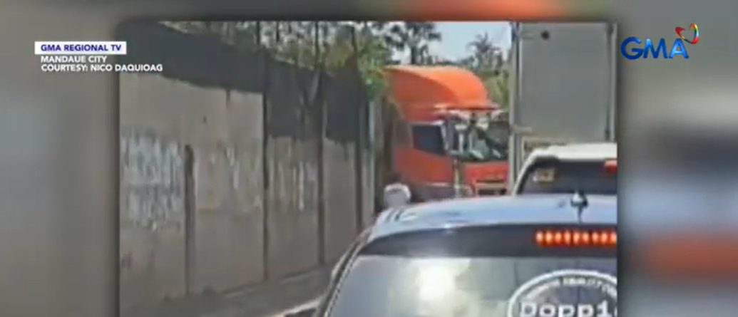 Grade 9 student hit by truck in Mandaue City, Cebu