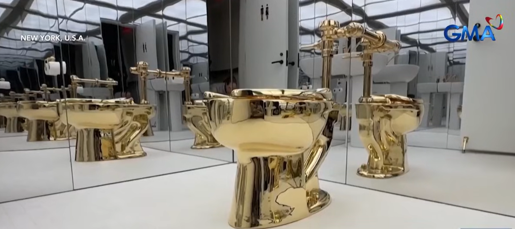 18-karat gold na inidoro, naipasubasta sa $12M o mahigit P700M