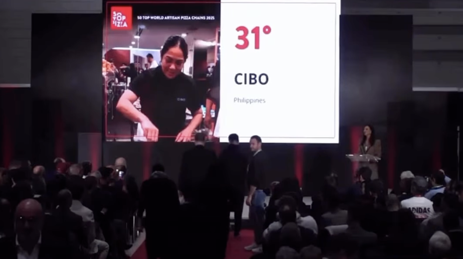 Cibo makes it to the 50 Top World Artisan Pizza Chains 2025!
