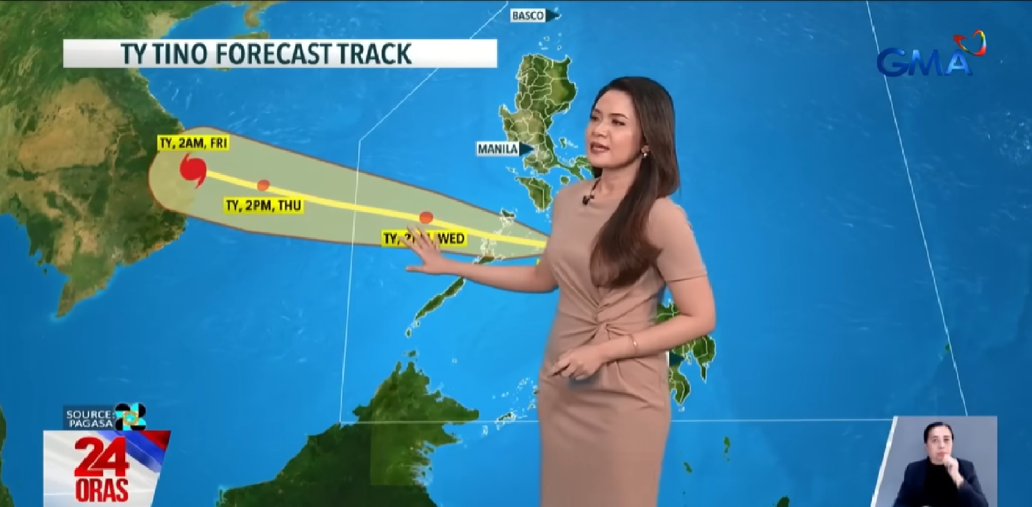 Bagyong ‘Tino,’ papalapit sa Cuyo Islands; Signal No. 4, nakataas sa hilagang Palawan
