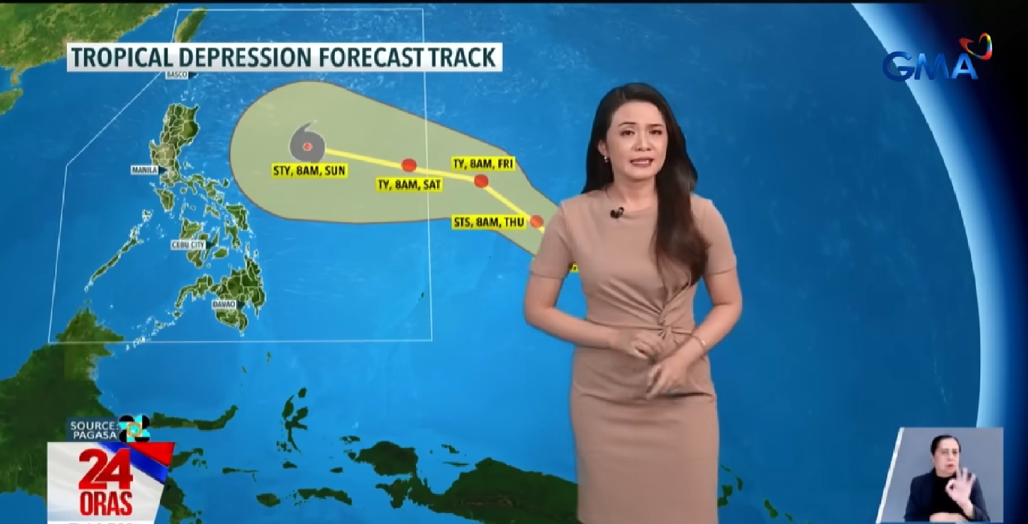 Isa pang sama ng panahon na posibleng maging super typhoon, binabantayan ng PAGASA