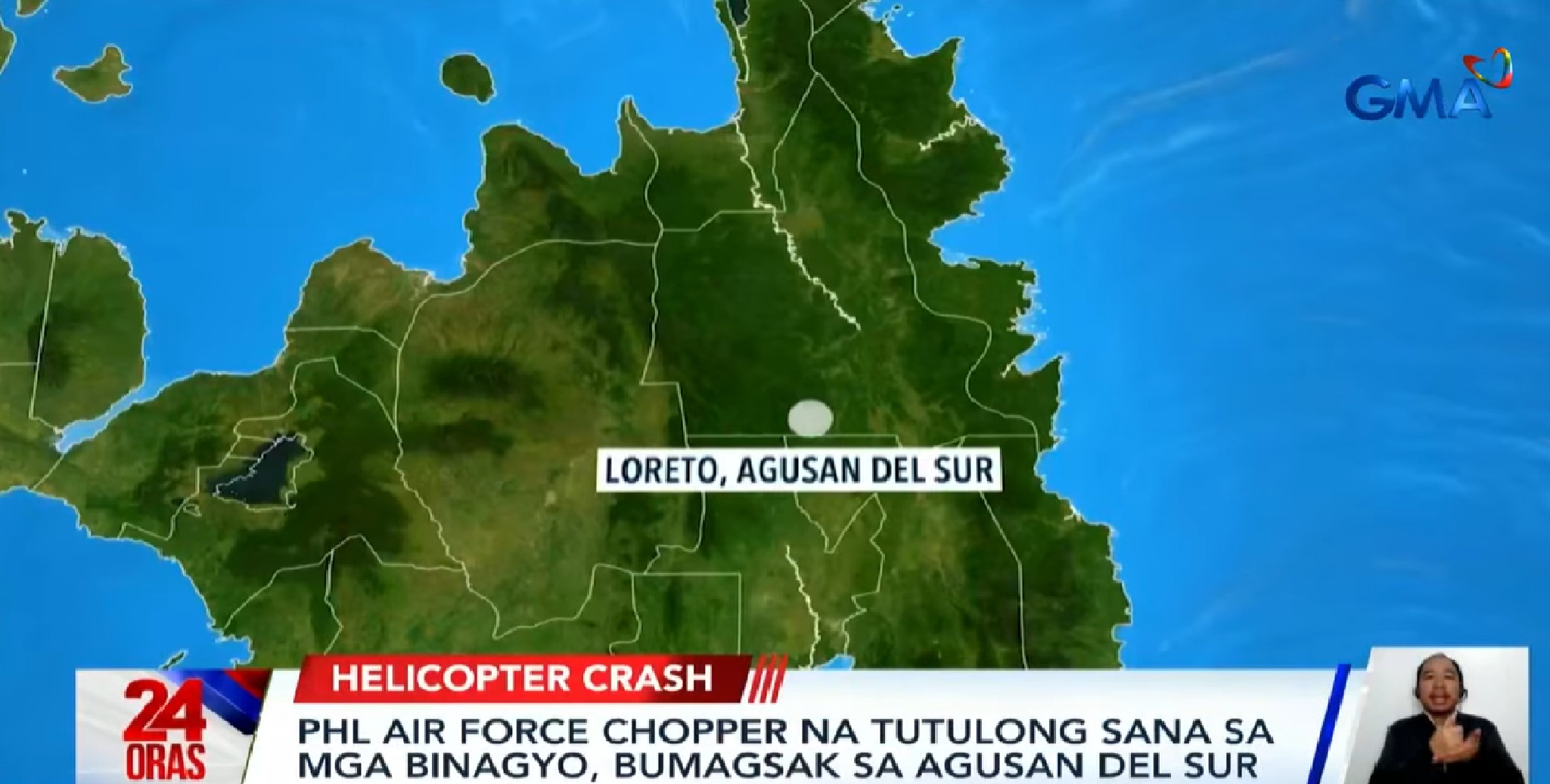Helicopter na tutulong sa mga biktima ng bagyong 'Tino,' bumagsak; 6, nasawi