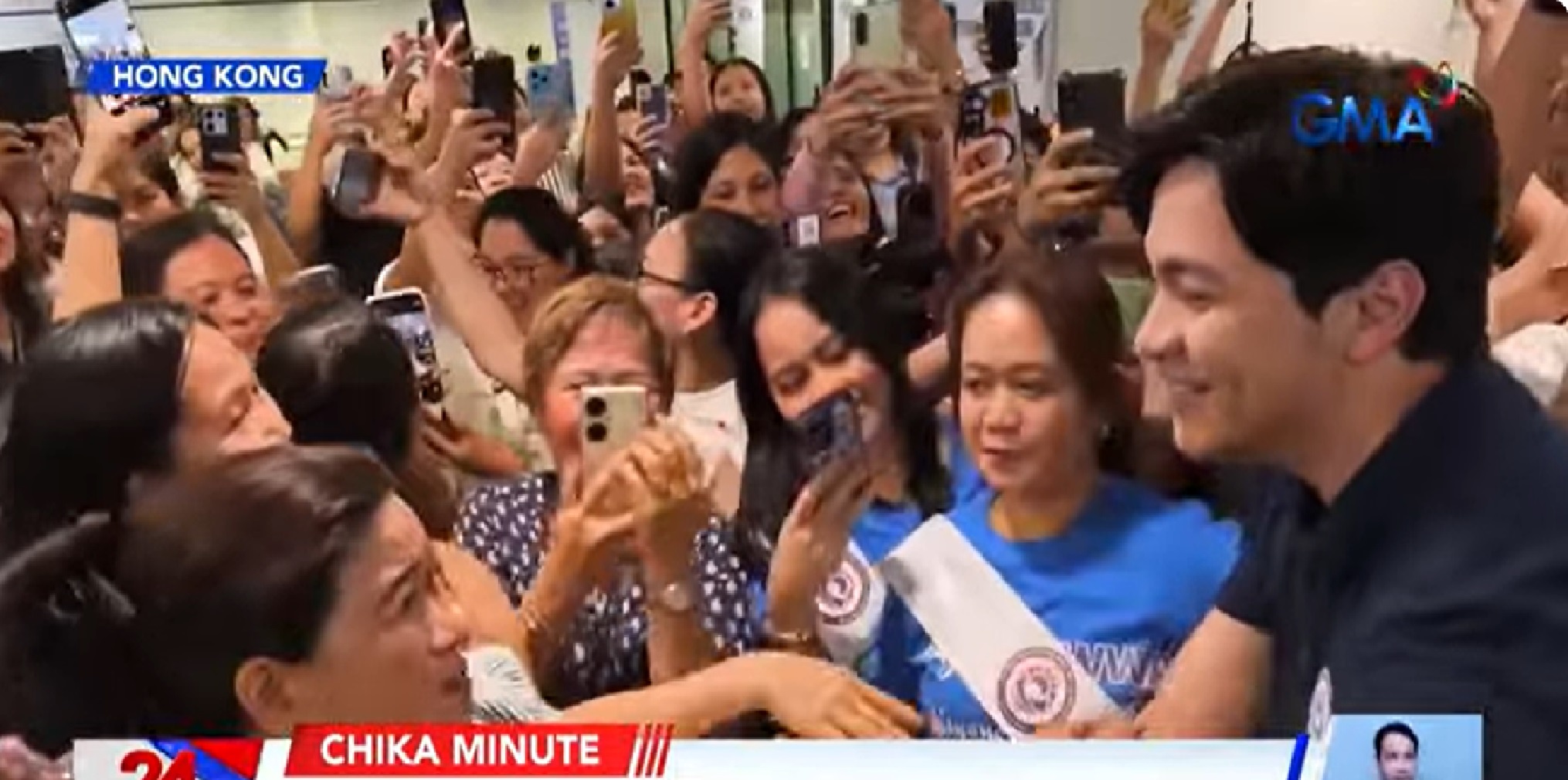 Alden Richards, balik-Hong Kong para makipag-ugnayan sa mga OFW doon