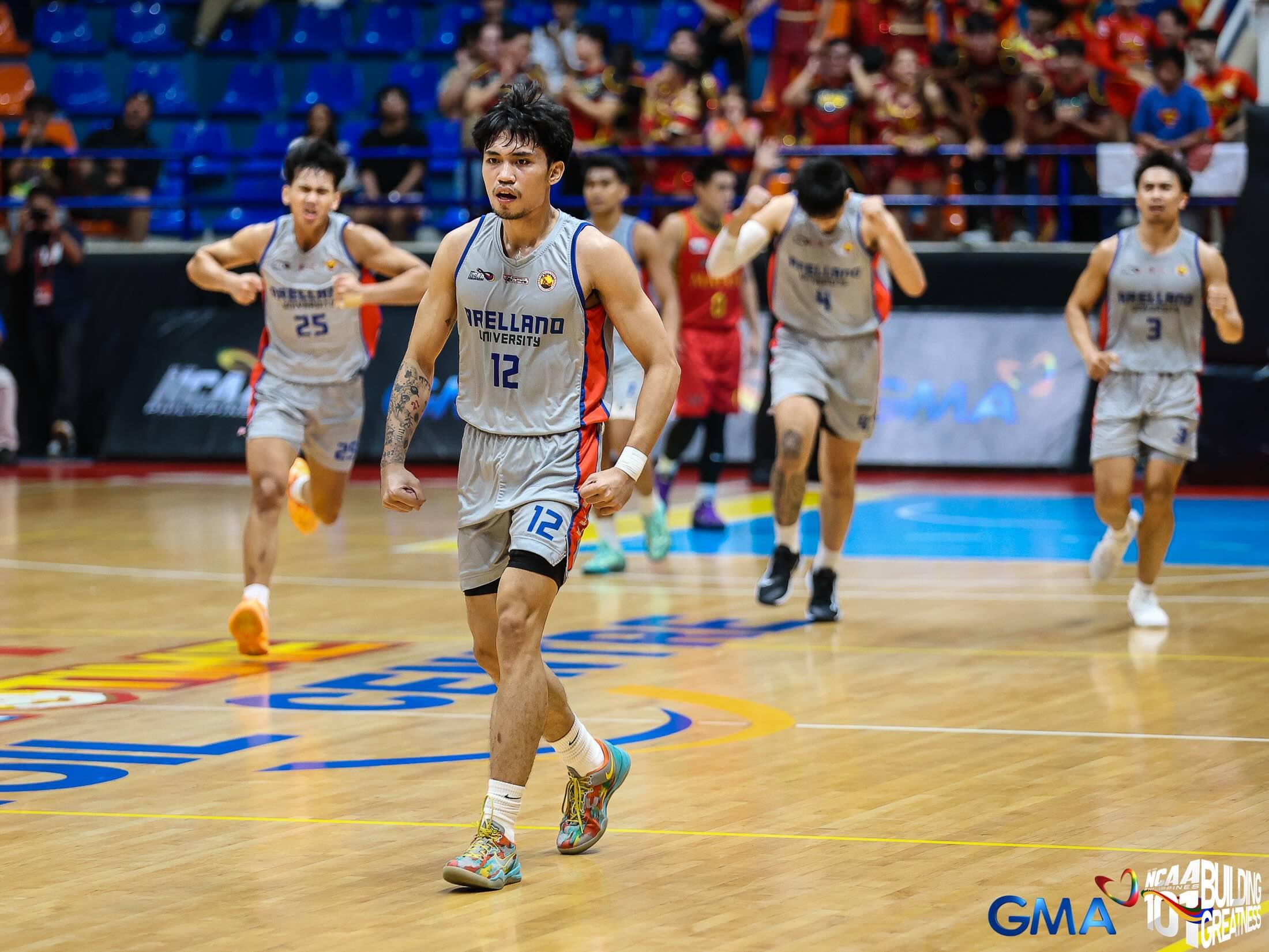 NCAA: Arellano 'family" rallies to find form at perfect time