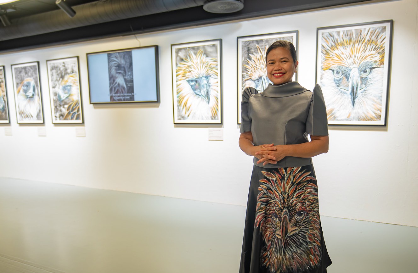 Norway art exhibit spotlights Philippine Eagle conservation