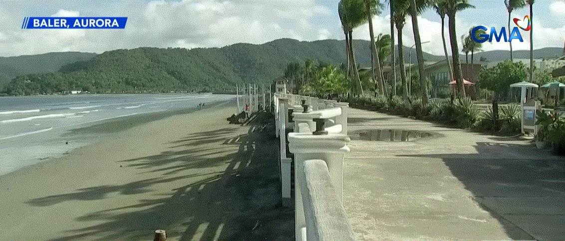 Visitors hold off surfing trip to Aurora resorts ahead of Uwan