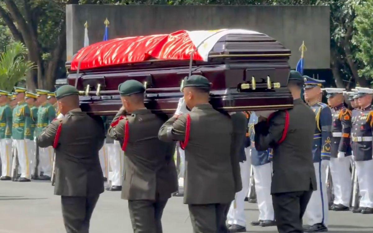 Juan Ponce Enrile laid to rest at Libingan ng mga Bayani
