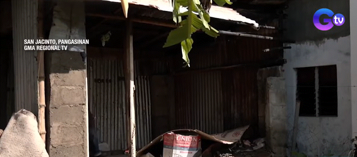 Makeshift bodega, sinunog umano ng isang binatilyo; bahay ng may-ari ng bodega, kaniya ring nilooban