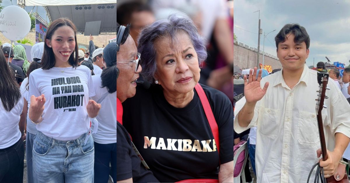 November 30 rallies: Filipino celebrities join anti-corruption protest in Luneta, EDSA People Power Monument