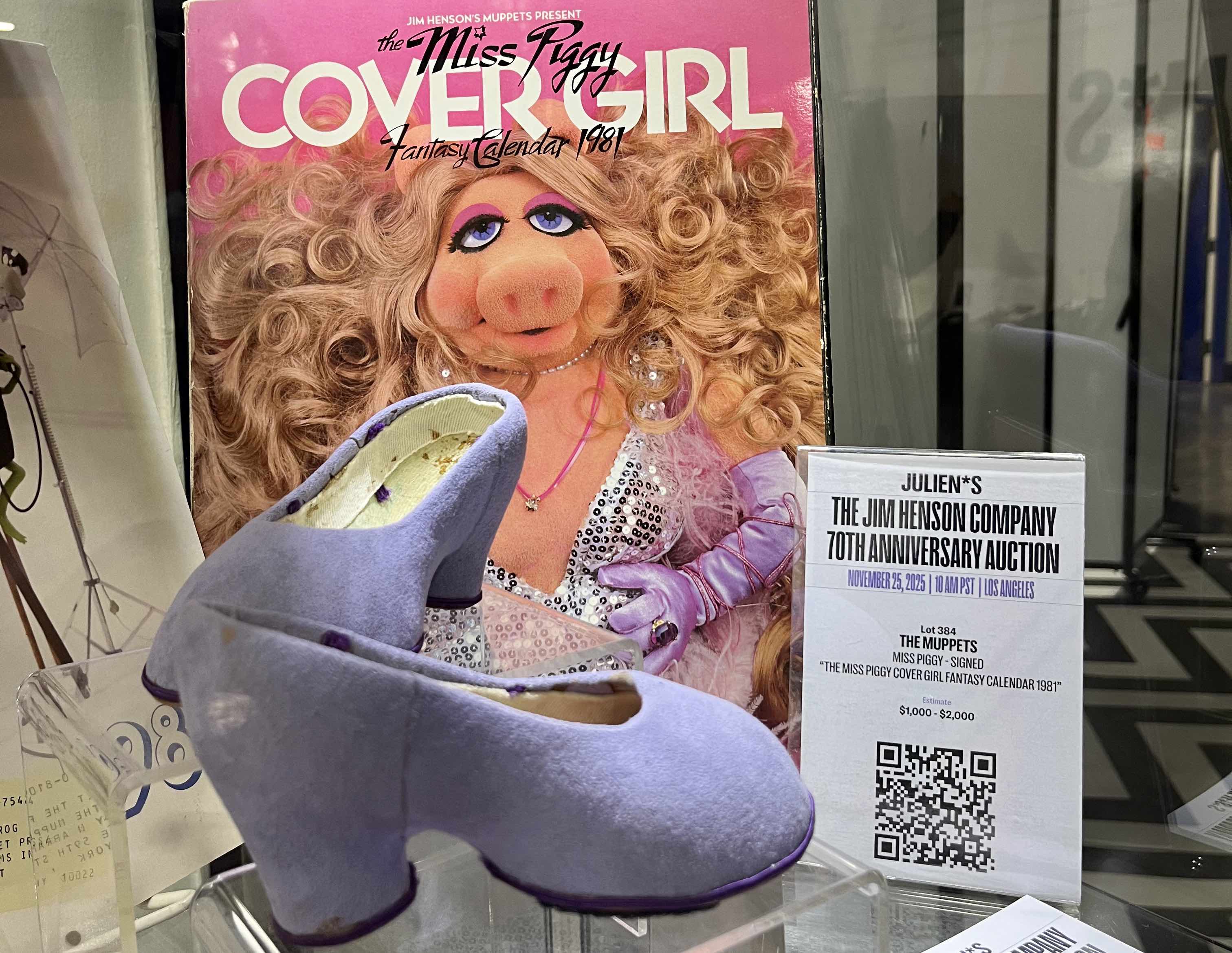 Something for moi? Miss Piggy's shoes