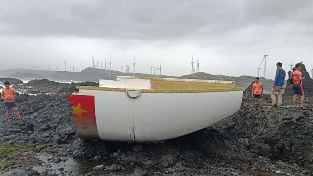 ‘Rocket debris’ with Chinese markings recovered in Ilocos Norte amid Uwan — PCG