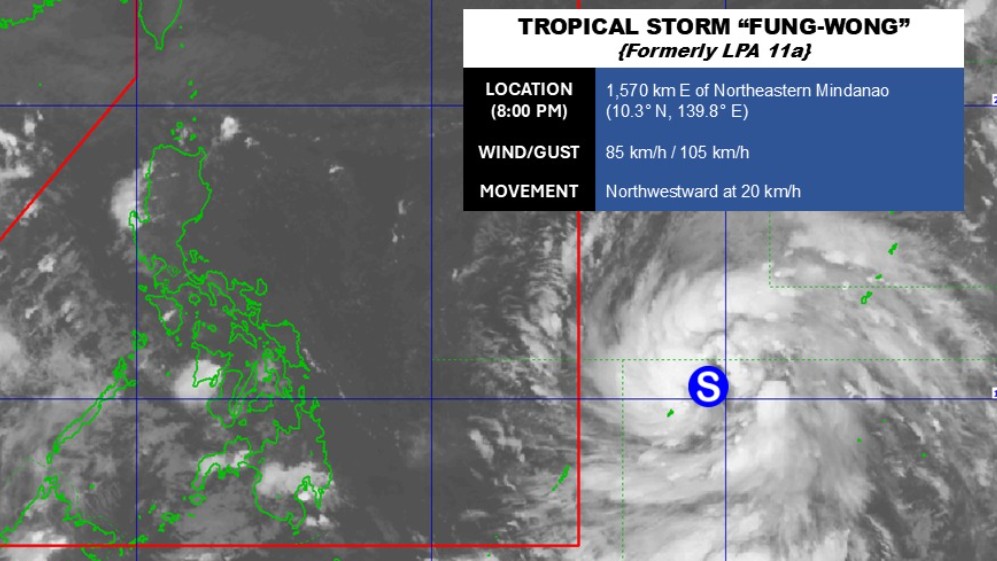 OCD: Brace for 1,000-kilometer wide cyclone this weekend