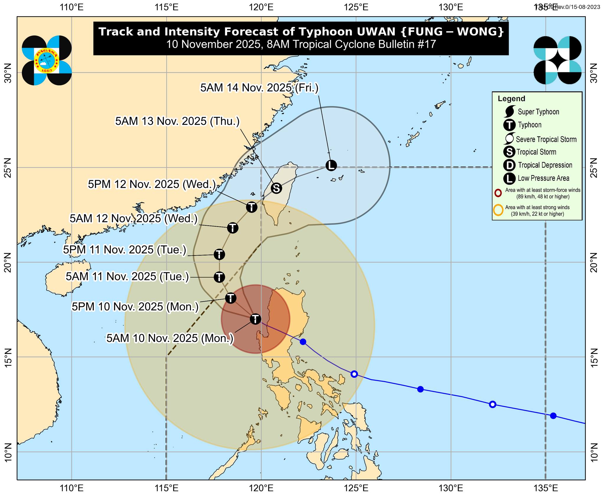 Signal No. 4 up over 8 Luzon areas as Uwan maintains strength over WPS