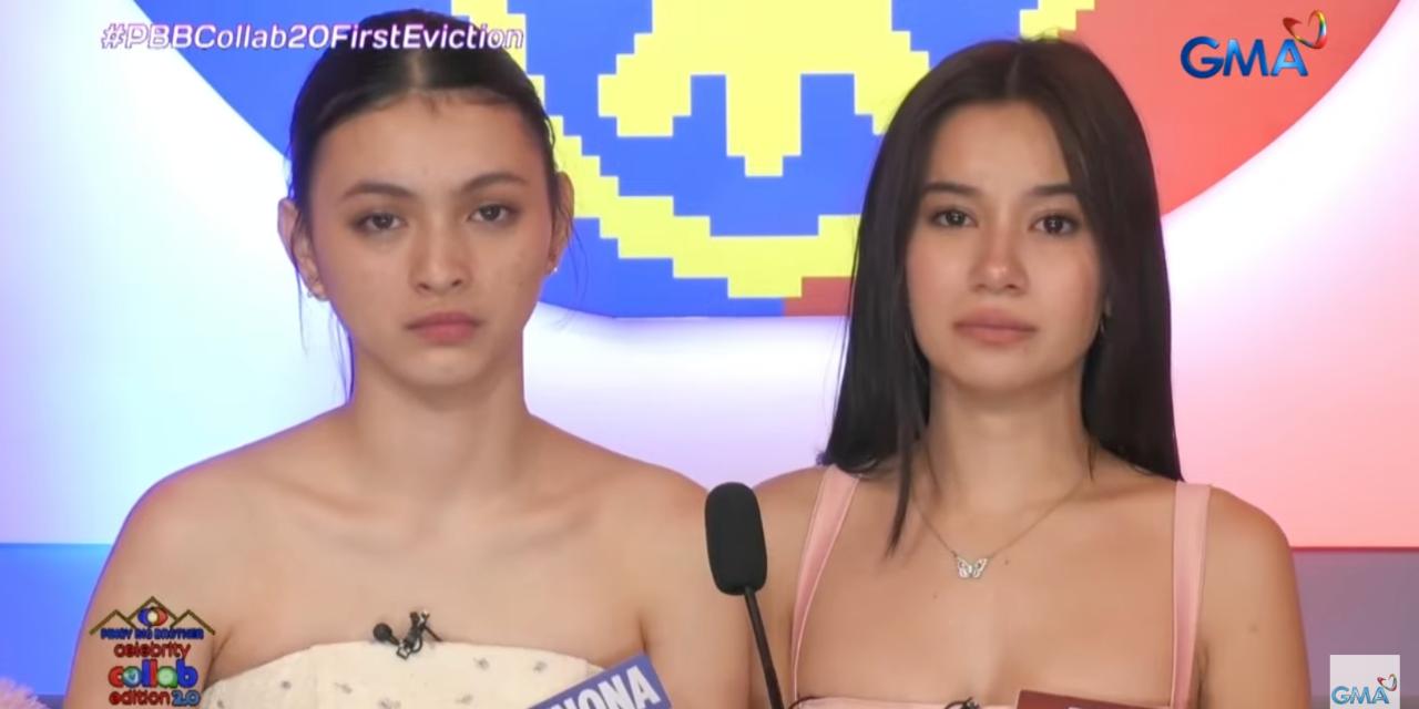 Waynona Collings, Reich Alim are the first evictees of 'Pinoy Big Brother: Celebrity Collab Edition 2.0'