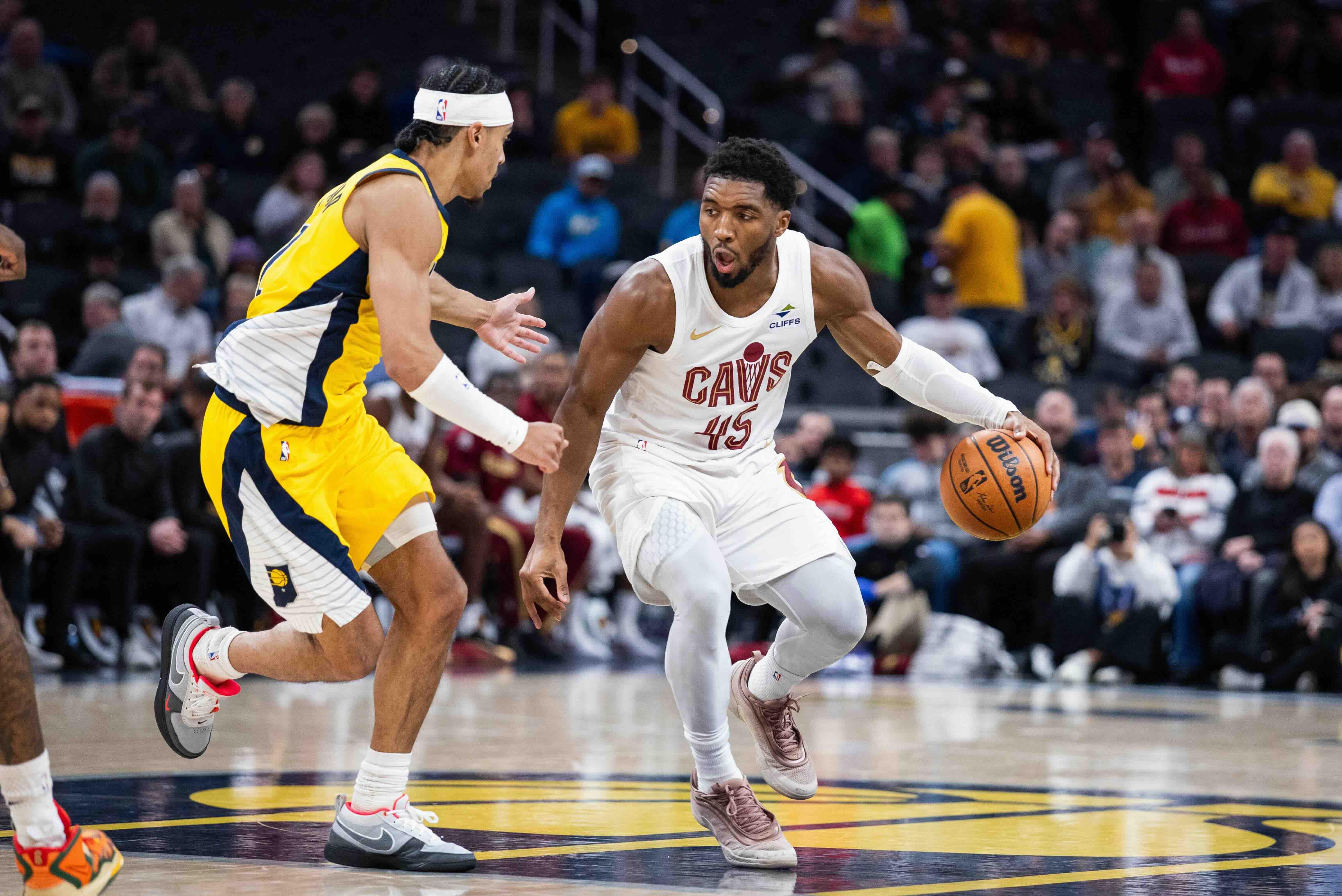 NBA: Donovan Mitchell scores 43 to lead Cavaliers past Pacers