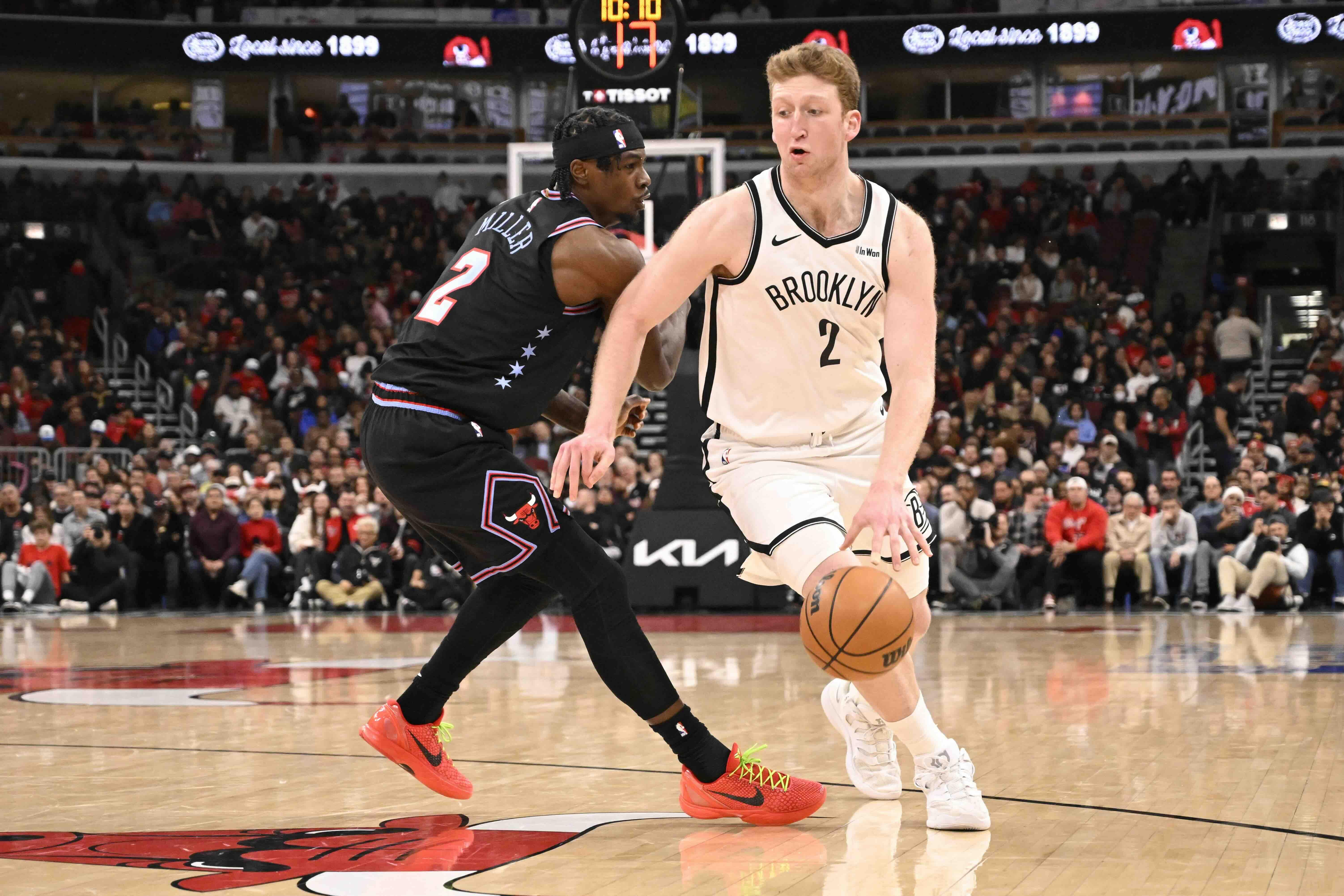 NBA: Nets blister Bulls from long range to post first 2-game win streak