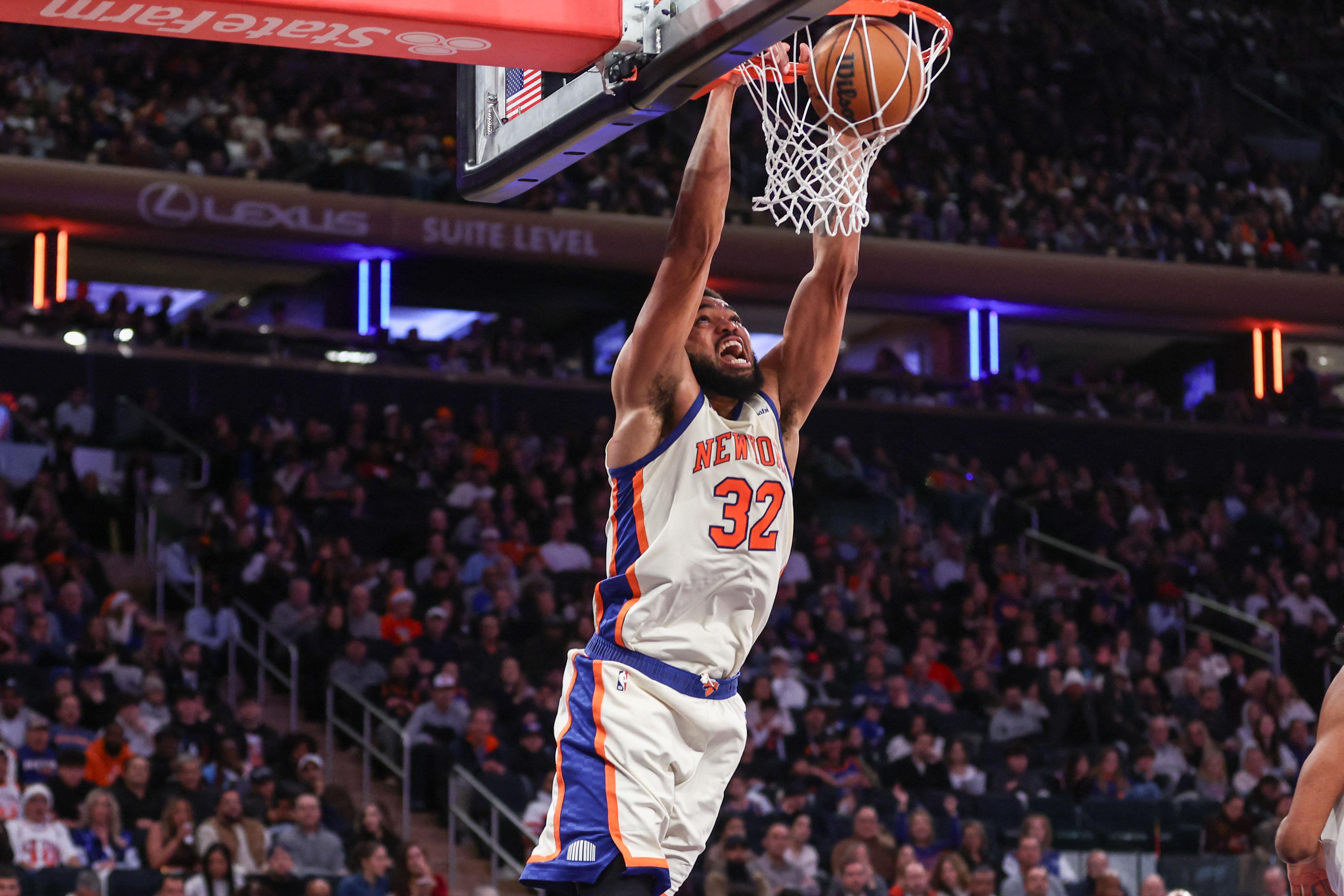 NBA: Karl-Anthony Towns of the New York Knicks