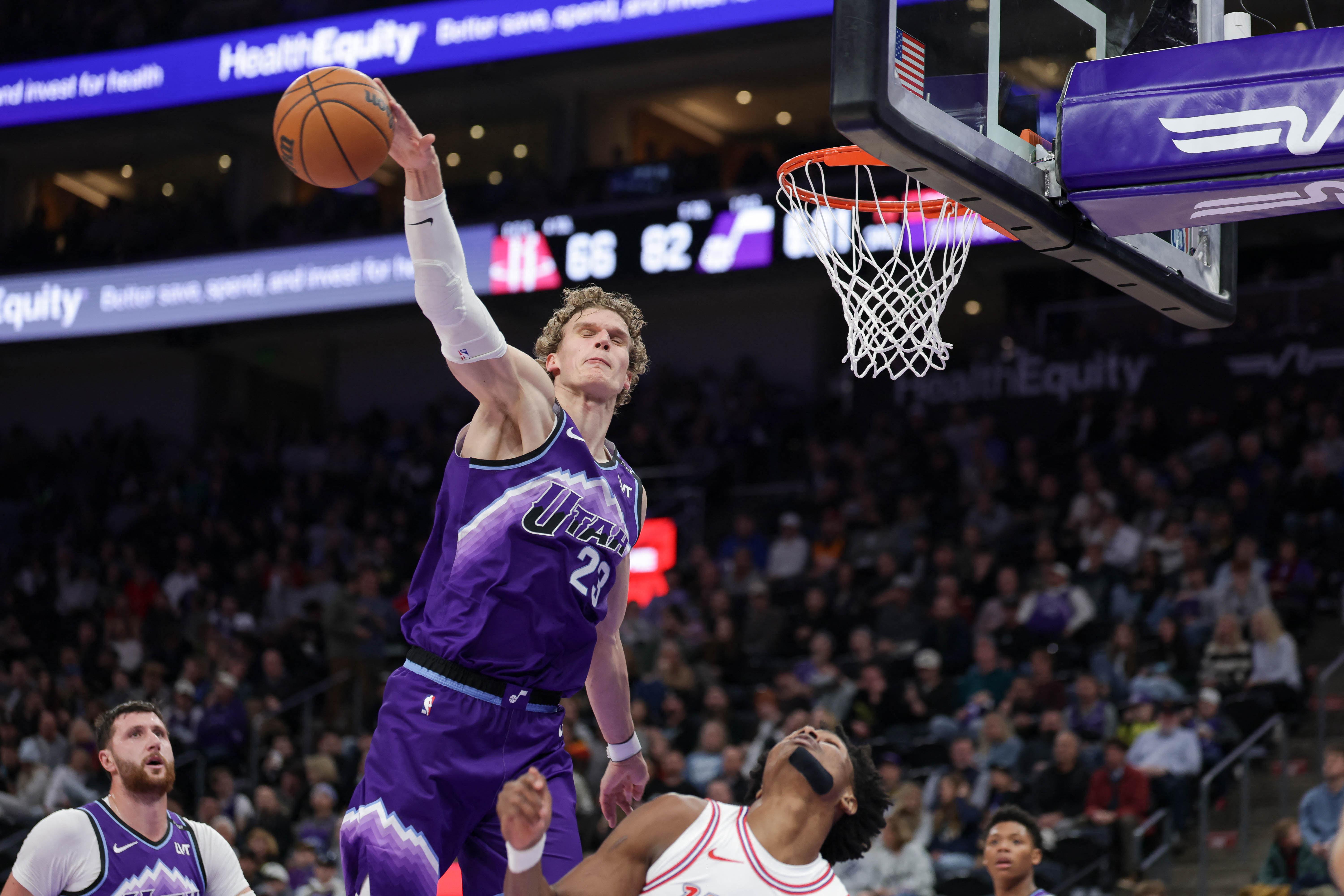 NBA: Lauri Markkanen of the Utah Jazz