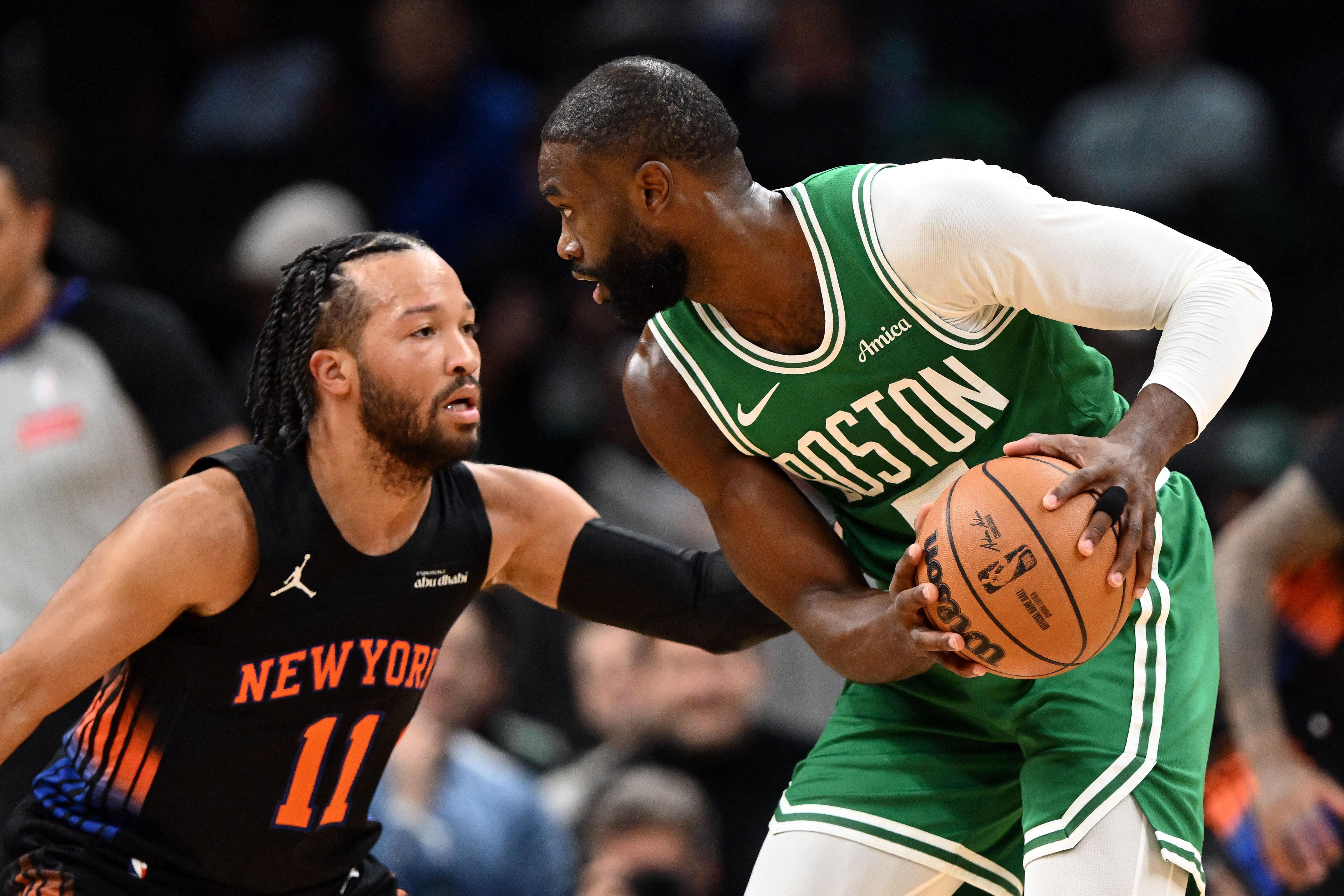 NBA: Jaylen Brown fires in 42 points as Celtics topple Knicks
