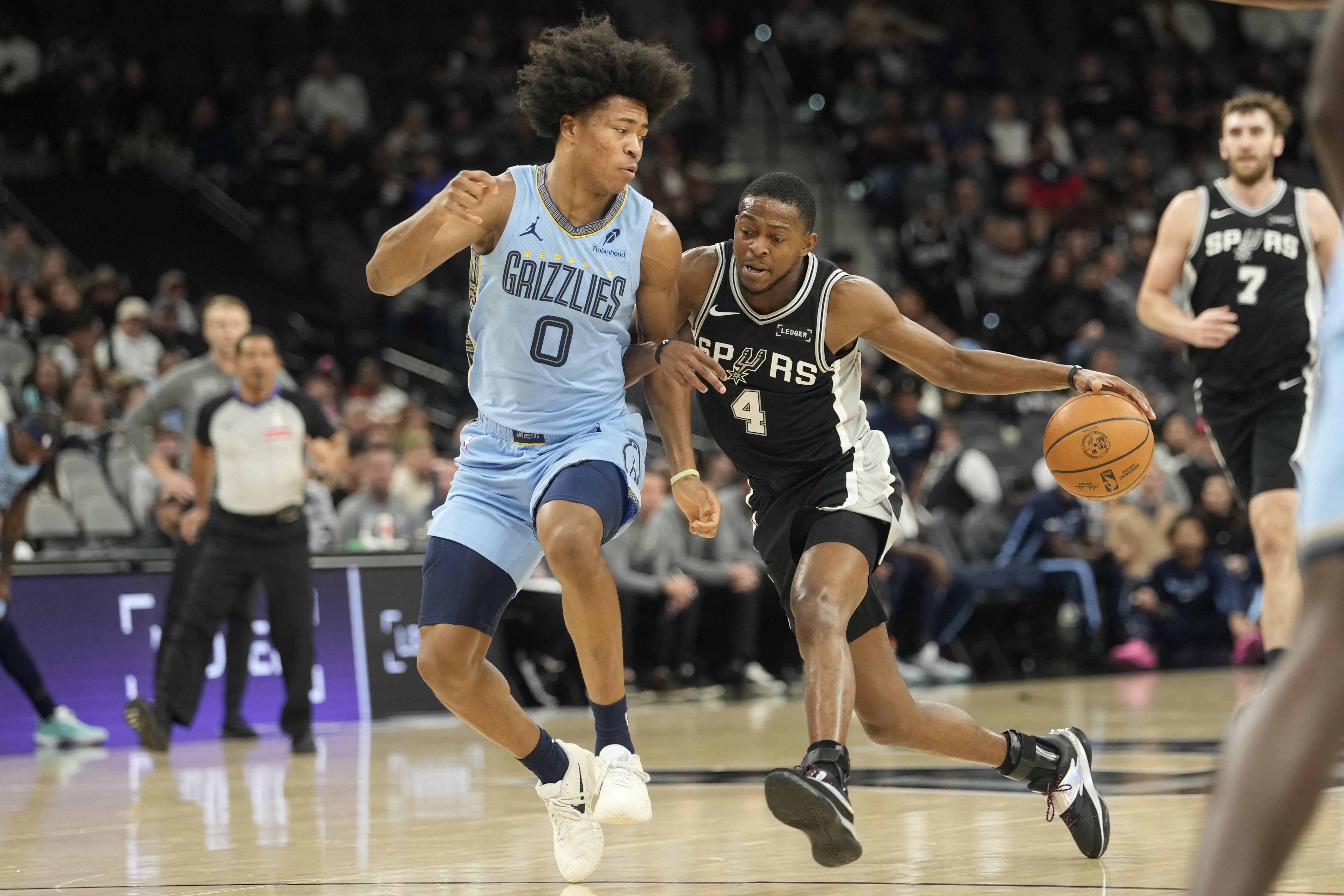 NBA: De"Aaron Fox heats up to close out Spurs" win over Grizzlies