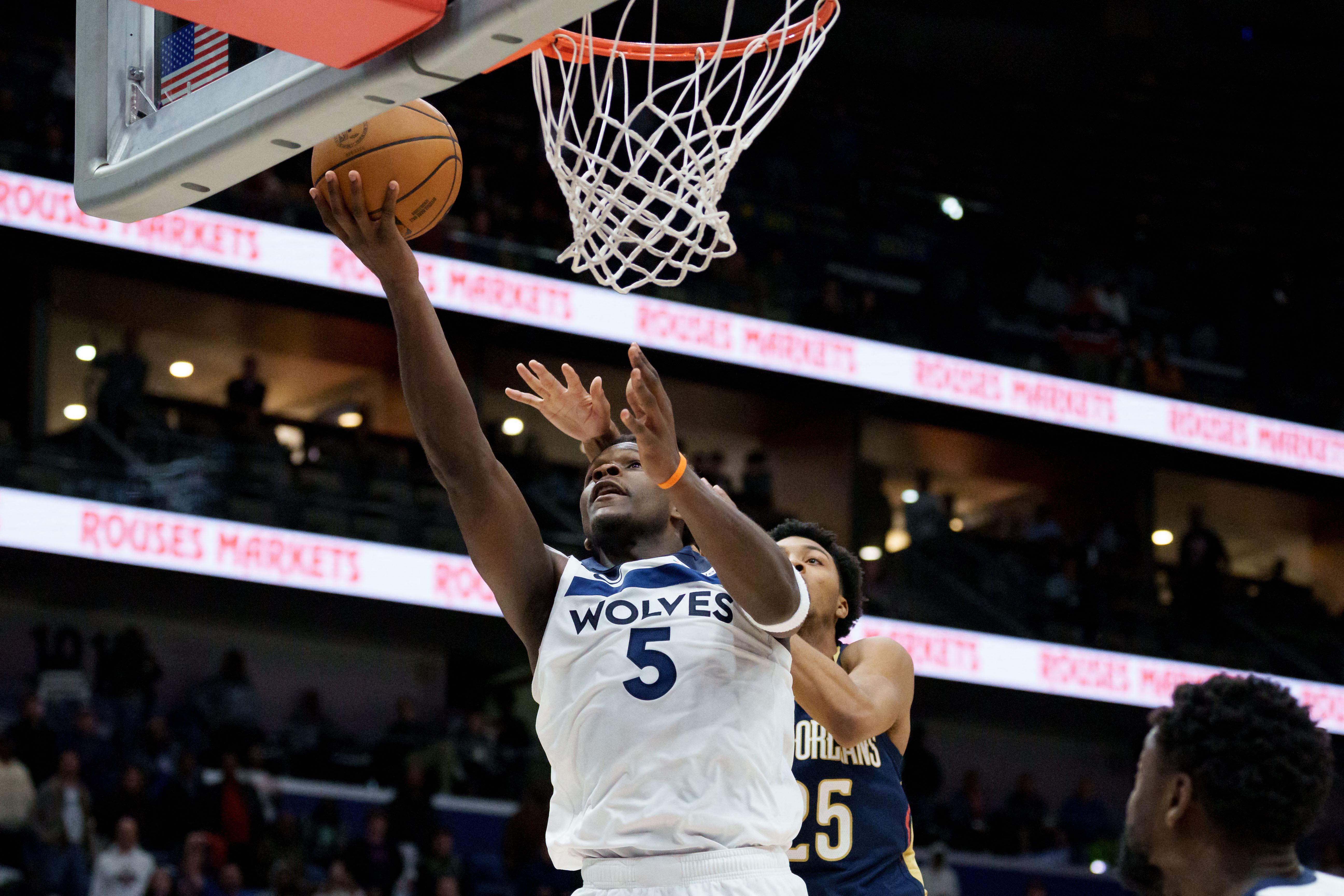NBA: Anthony Edwards' 44 points propel Timberwolves past Pelicans in OT