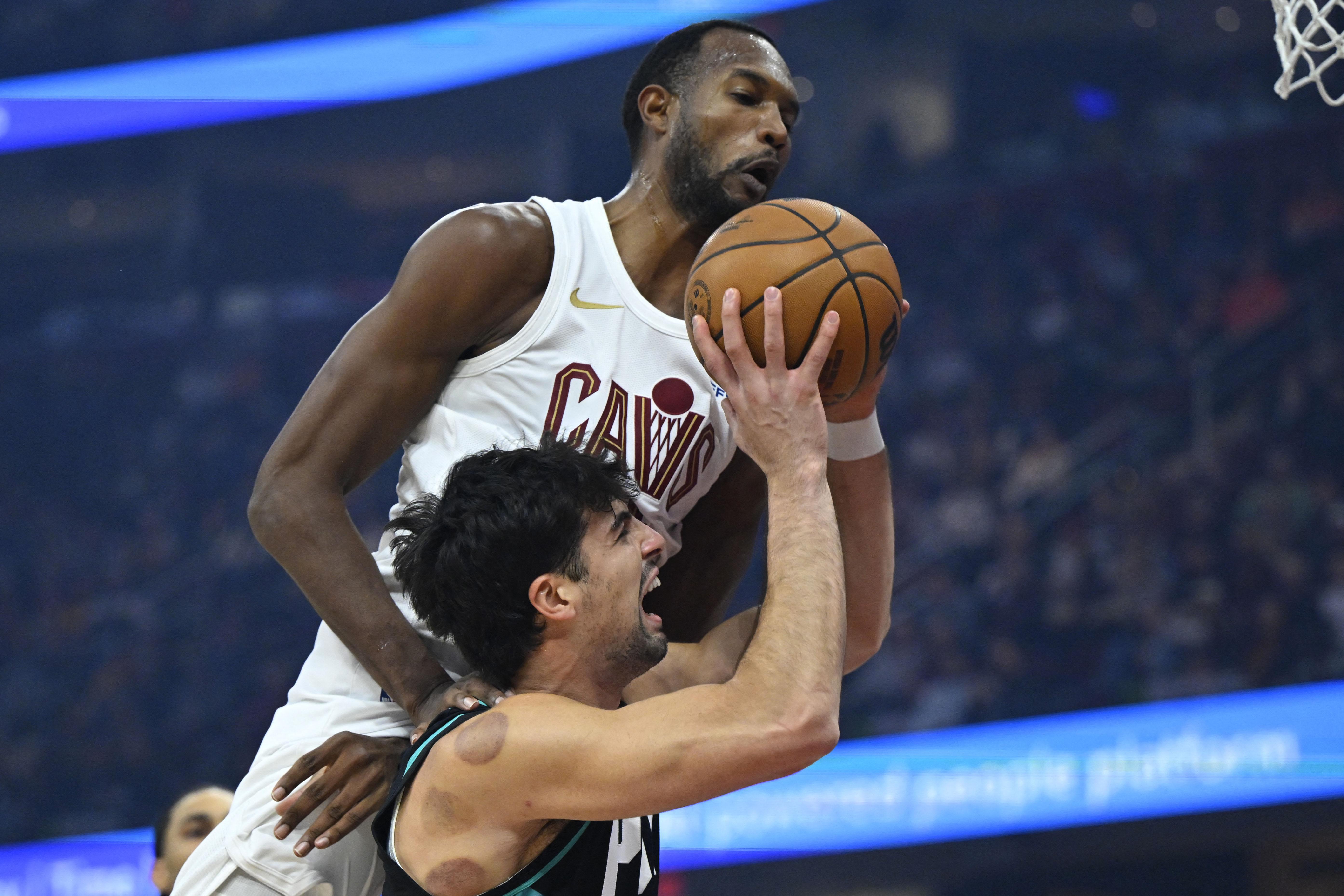 NBA: Blazers Deni Avdija and Cavs Evan Mobley