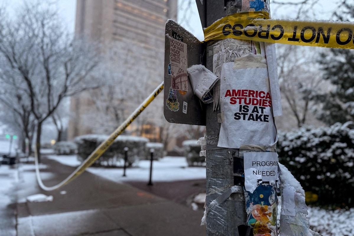 Person of interest held after US university shooting leaves two dead