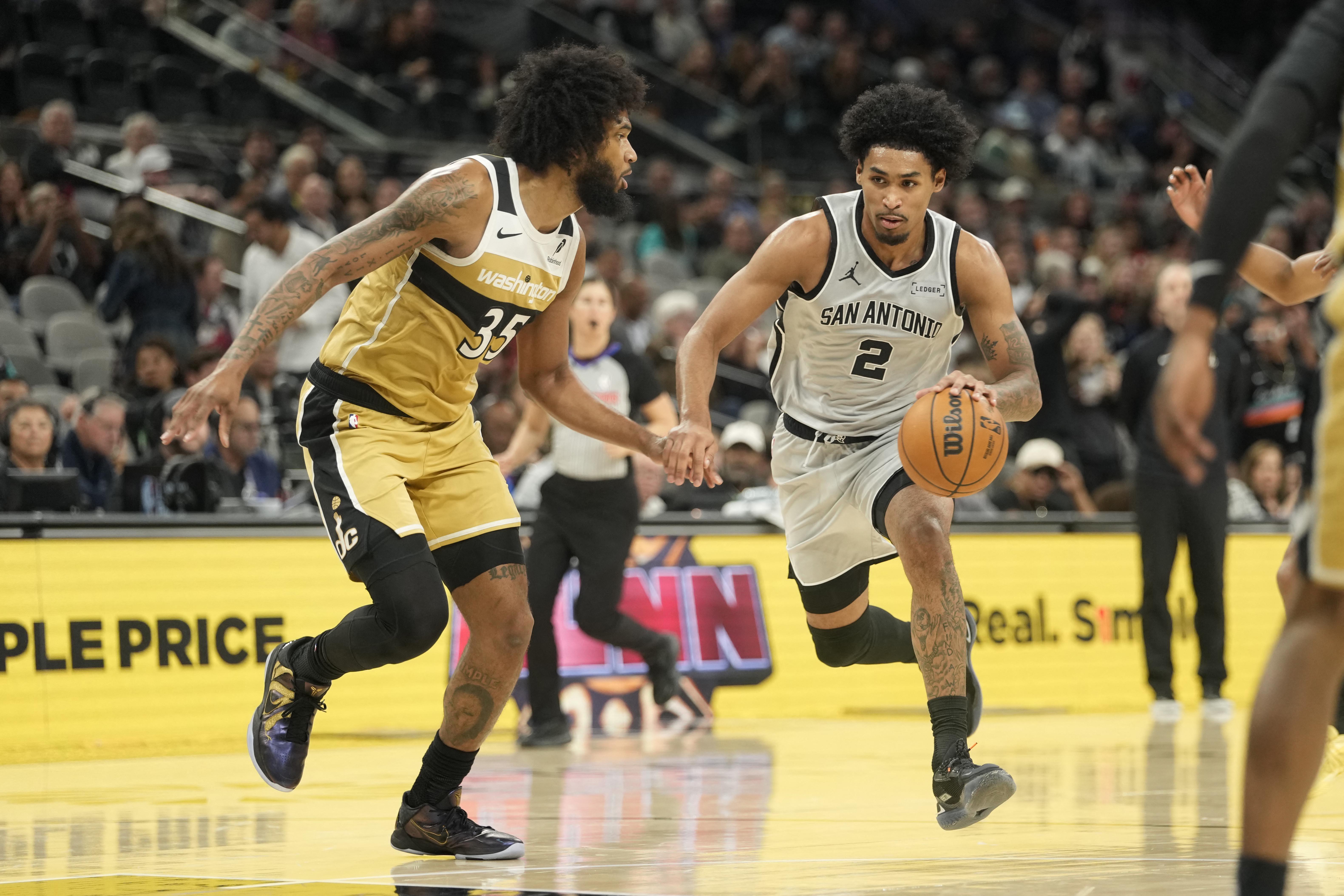 NBA: Dylan Harper of the San Antonio Spurs