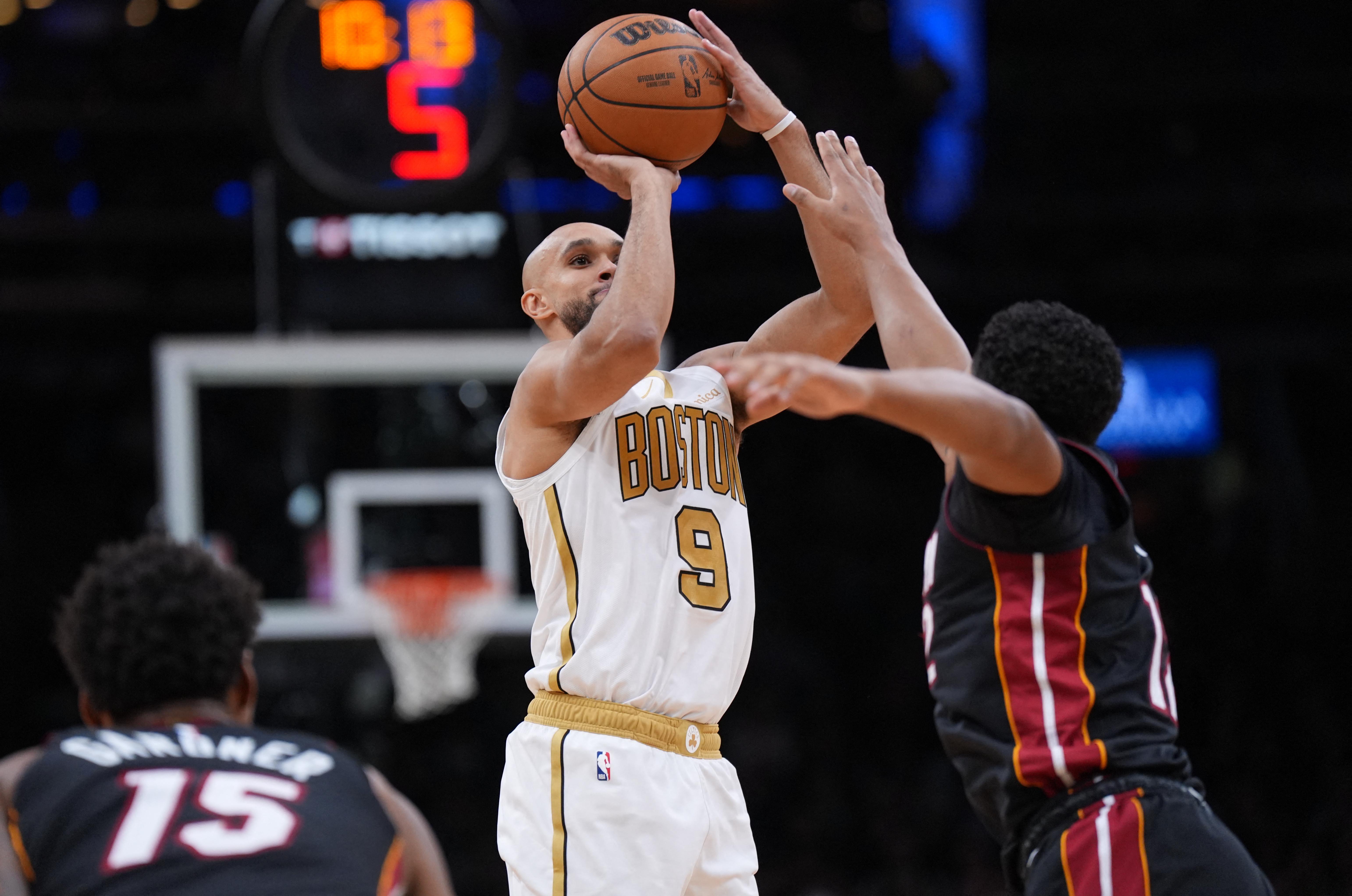 NBA: Derrick White of the Boston Celtics