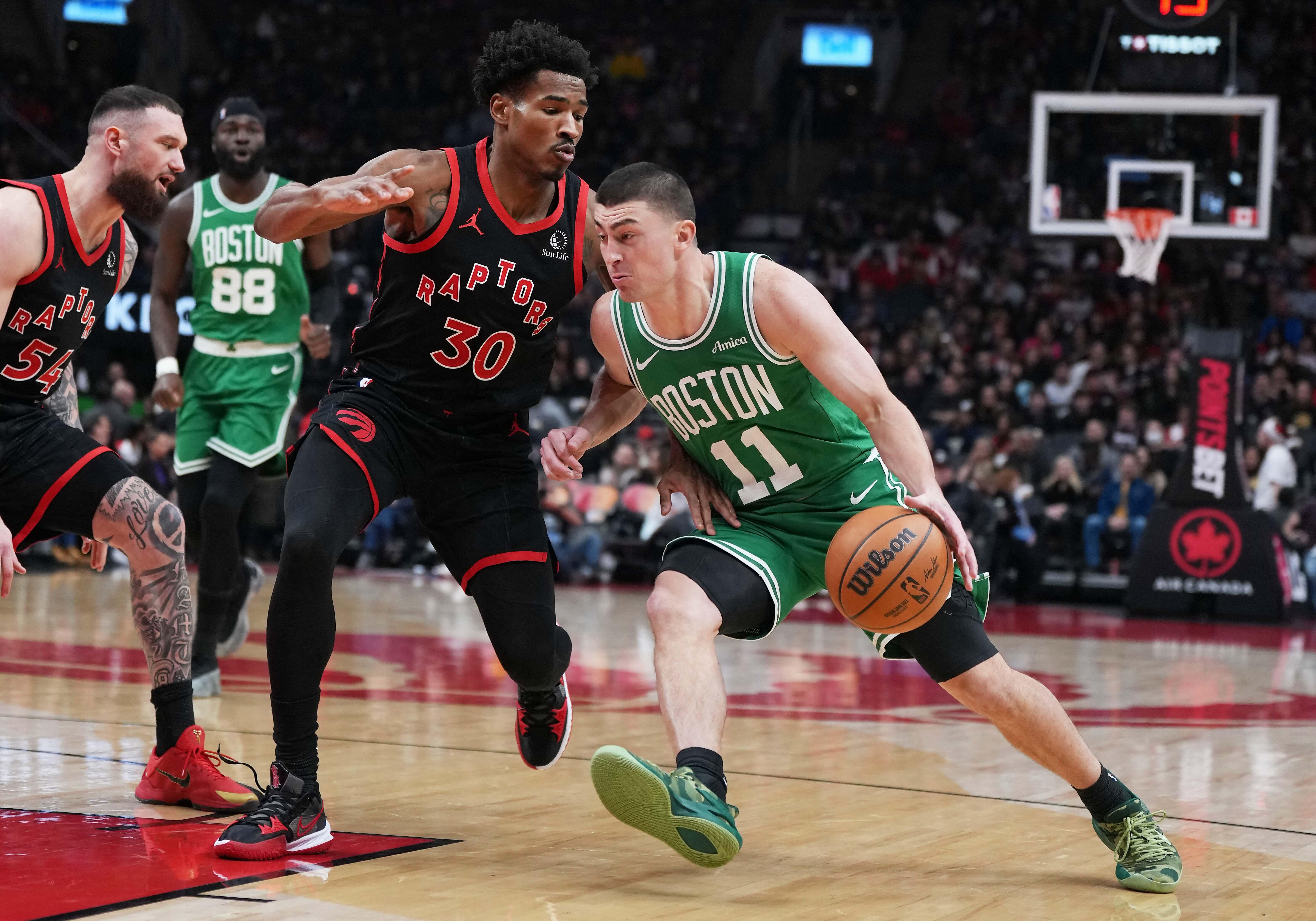NBA: Payton Pritchard leads balanced effort as Celtics upend Raptors