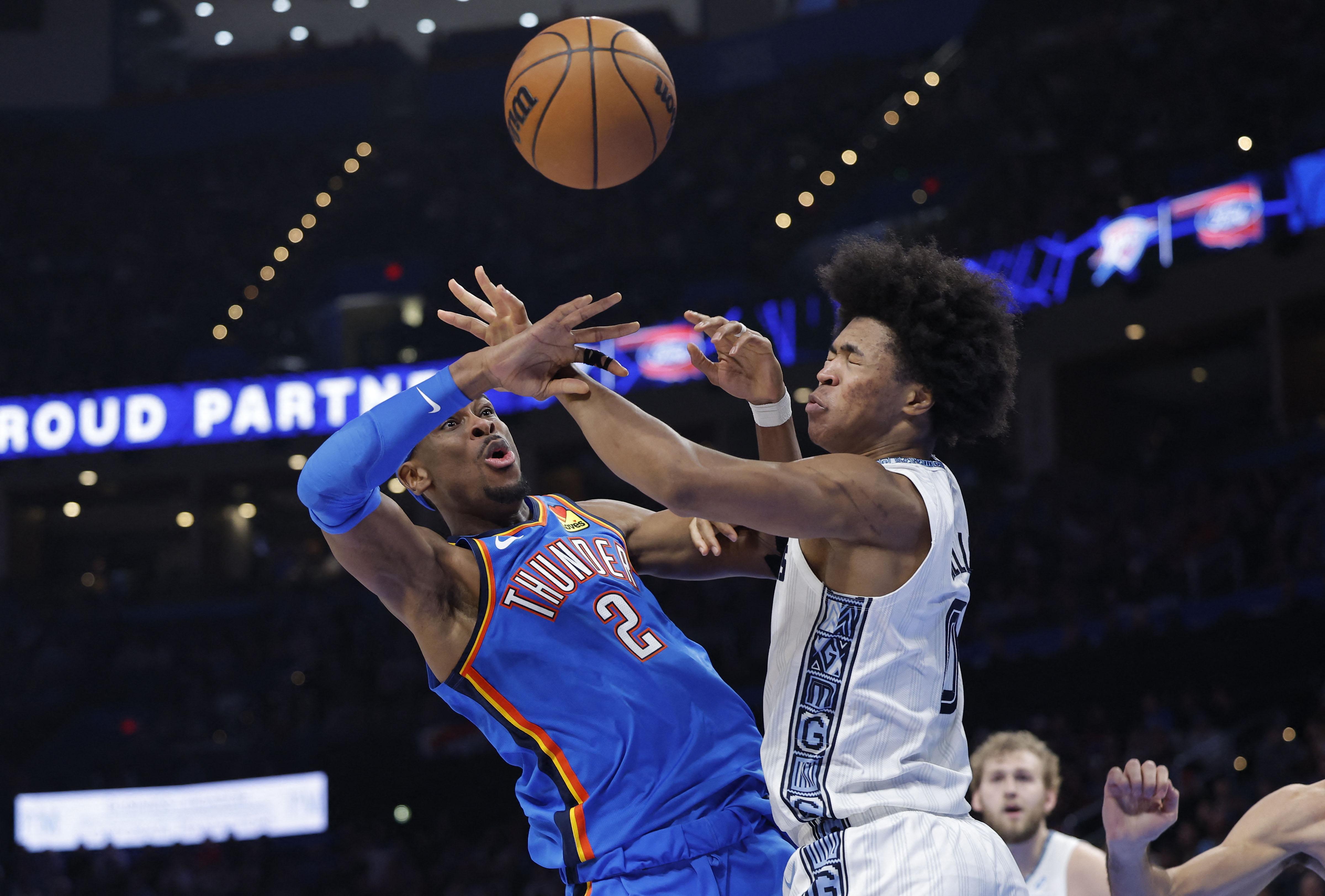 NBA: Shai Gilgeous-Alexander of the Oklahoma City Thunder