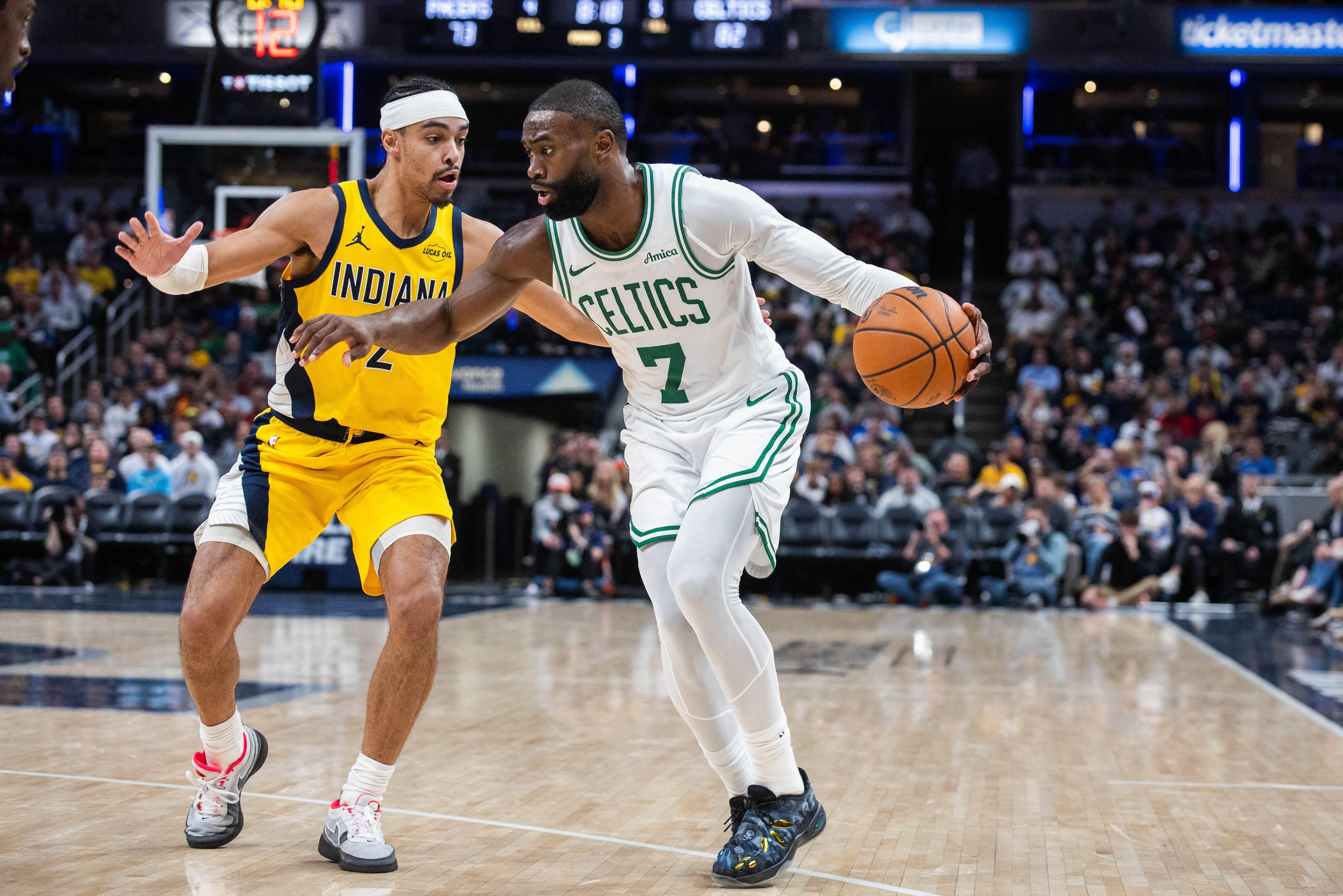 NBA: Jaylen Brown, Celtics extend hot streaks, beat Pacers again