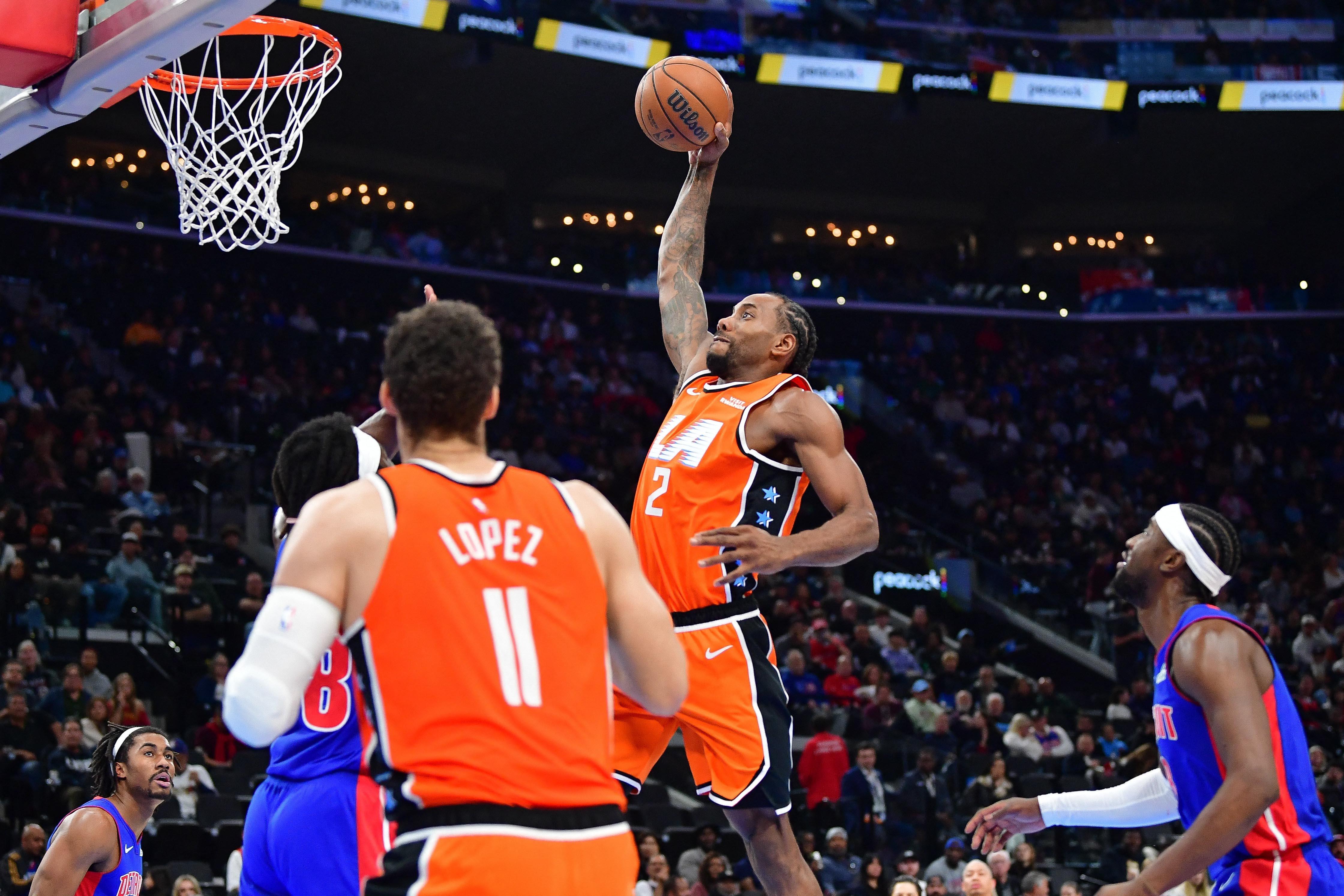 NBA scores today: Clippers vs Pistons, Raptors vs Warriors, and other games