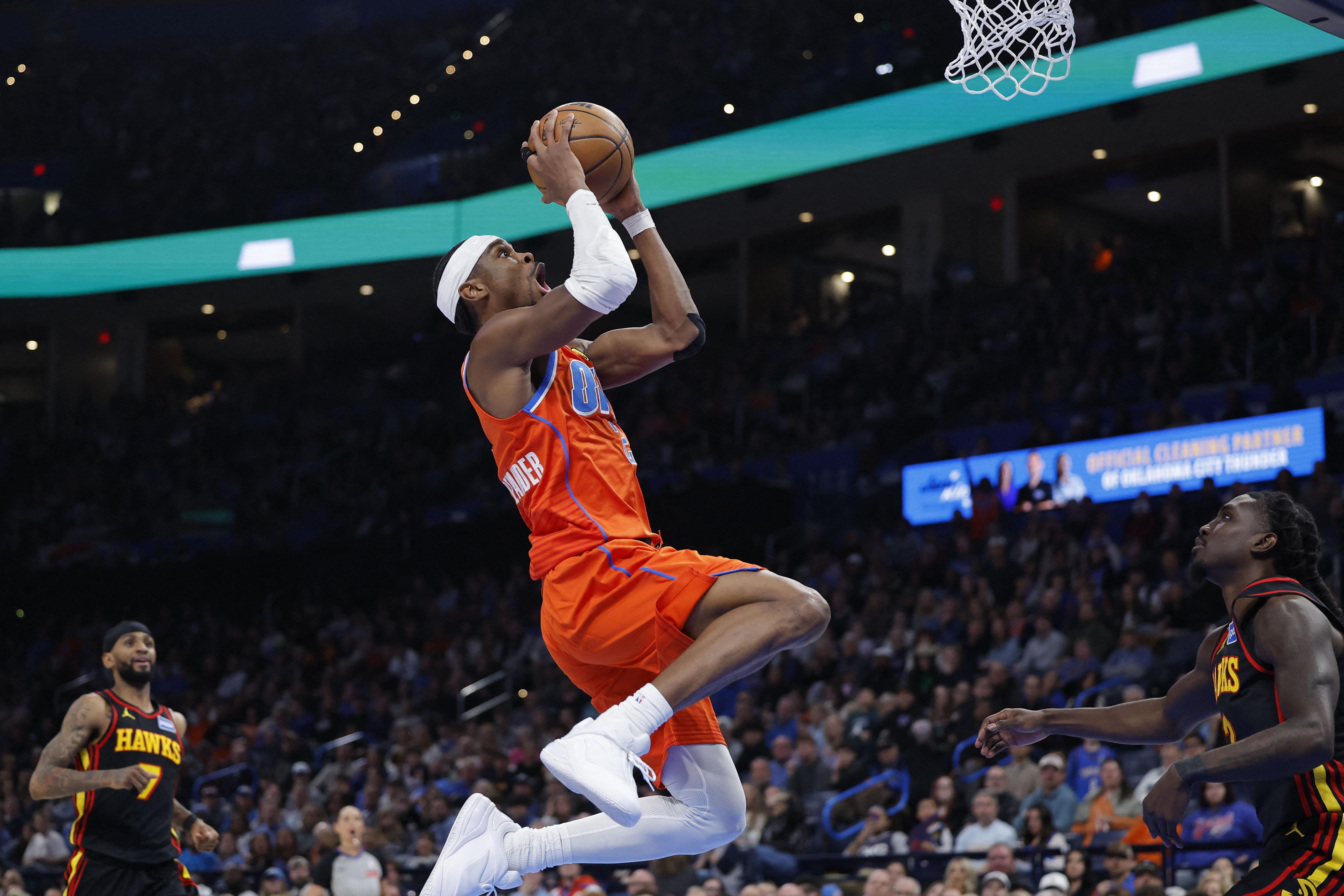 NBA: Shai Gilgeous-Alexander of the Oklahoma City Thunder