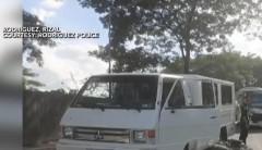 Motorcycle rider na may iniwasang bato, patay nang pumailalim sa kasalubong na utility van